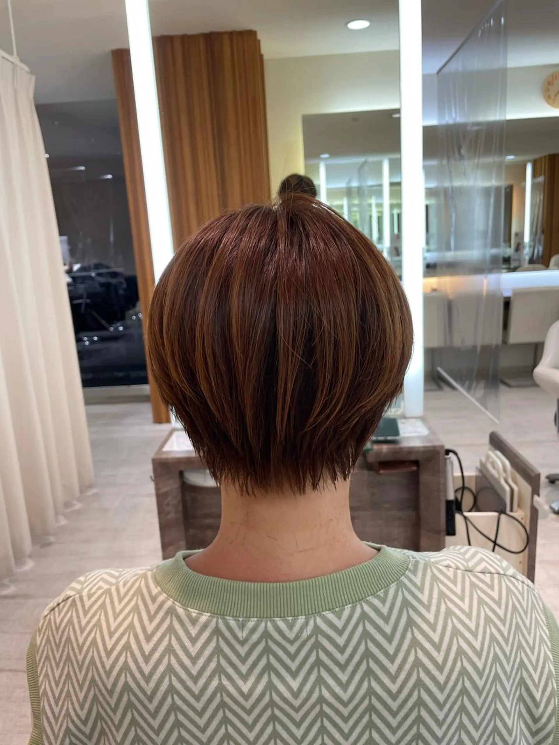 ショート 淡路上新庄/髪質改善 .艶カラー/野口春貴のヘアスタイル