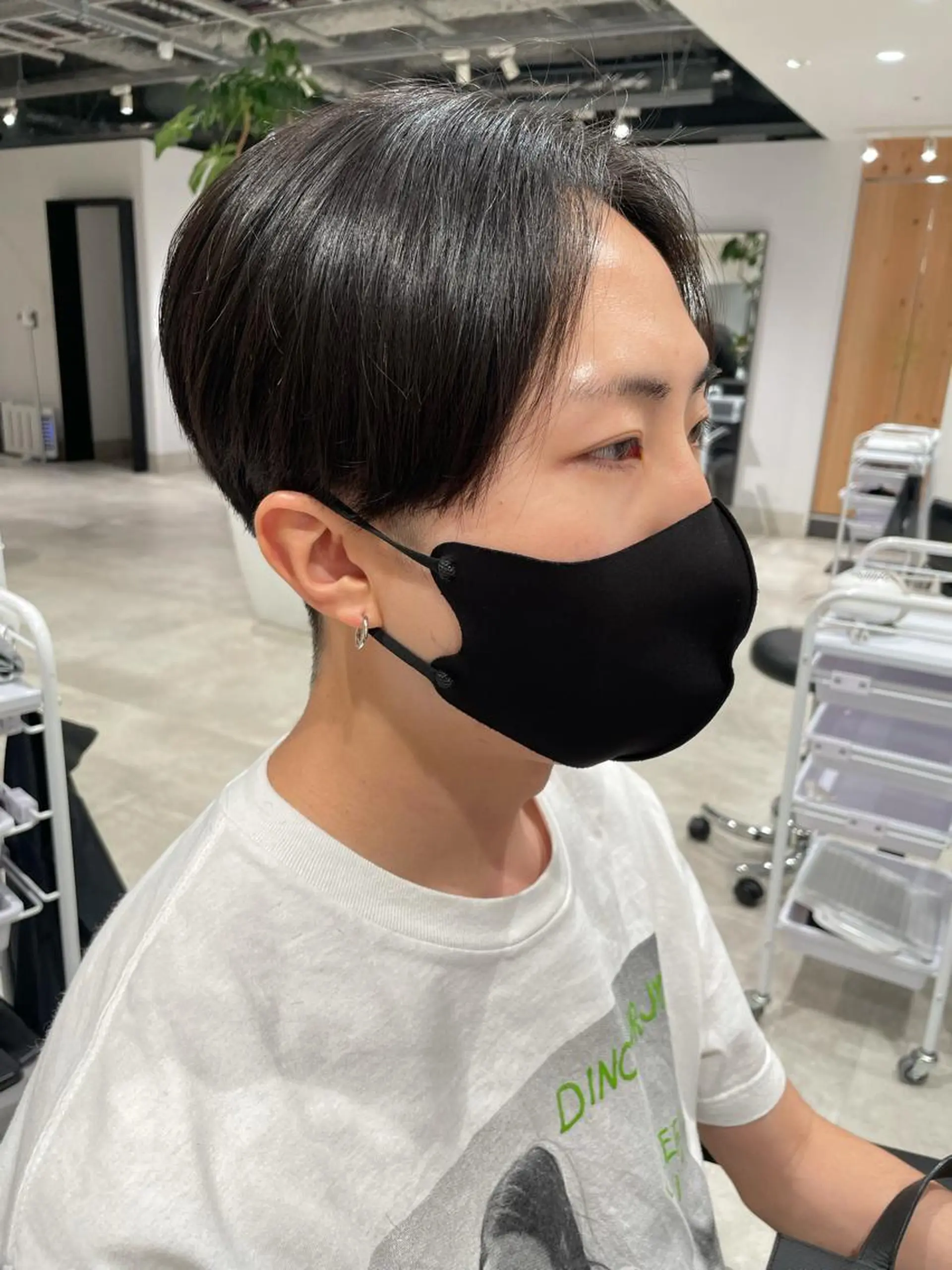 ショート カラー パーマ ヘアアレンジ メンズ パーソナルカラー合わ せたカラー🤍なつみのヘアスタイル