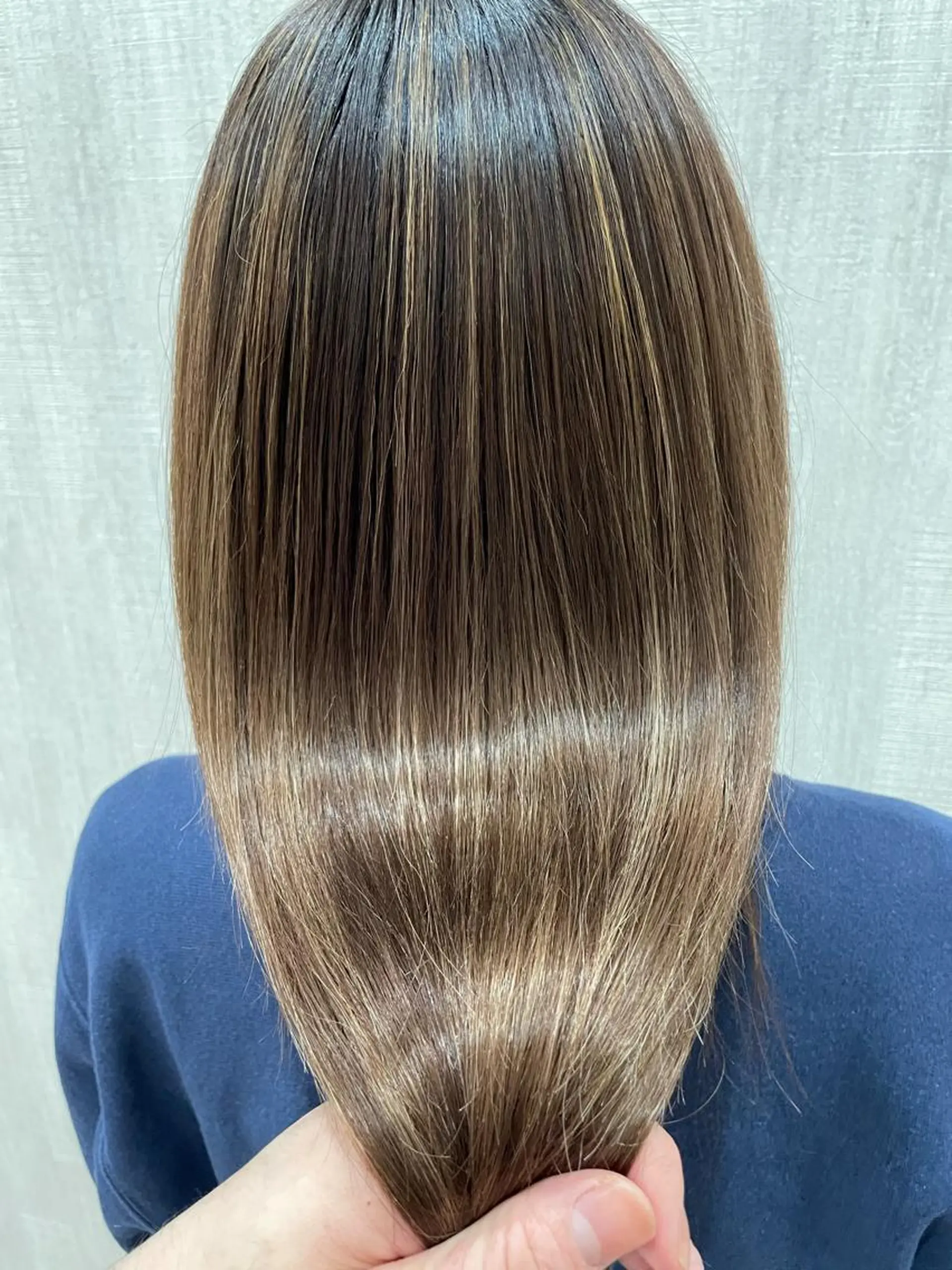 ロング ヘアカラー トリートメント 店長✨レイヤー✖️ 髪質改善✖️韓国ヘアのヘアスタイル