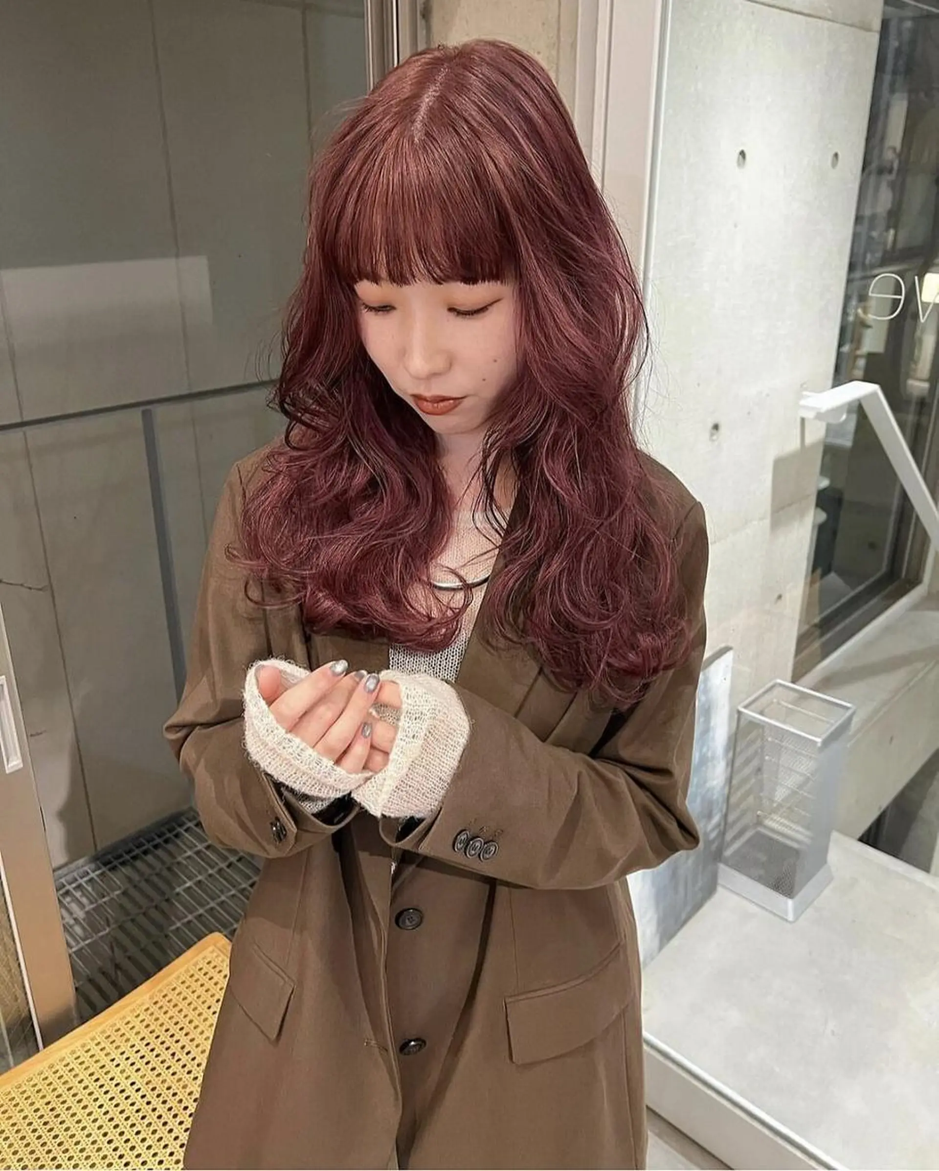 ロング 🎀韓国/艶髪/暗髪 🎀 柚月🫧立川駅のヘアスタイル