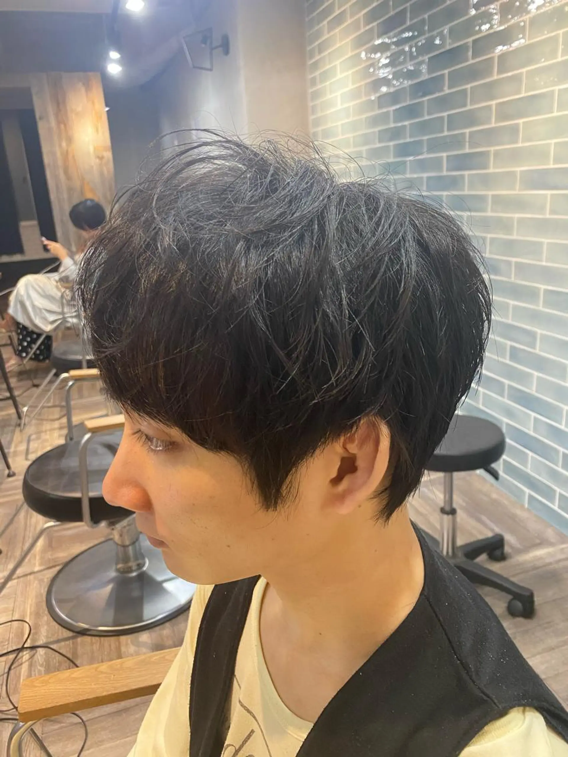 ショート メンズ 寳泉 章弘のヘアスタイル