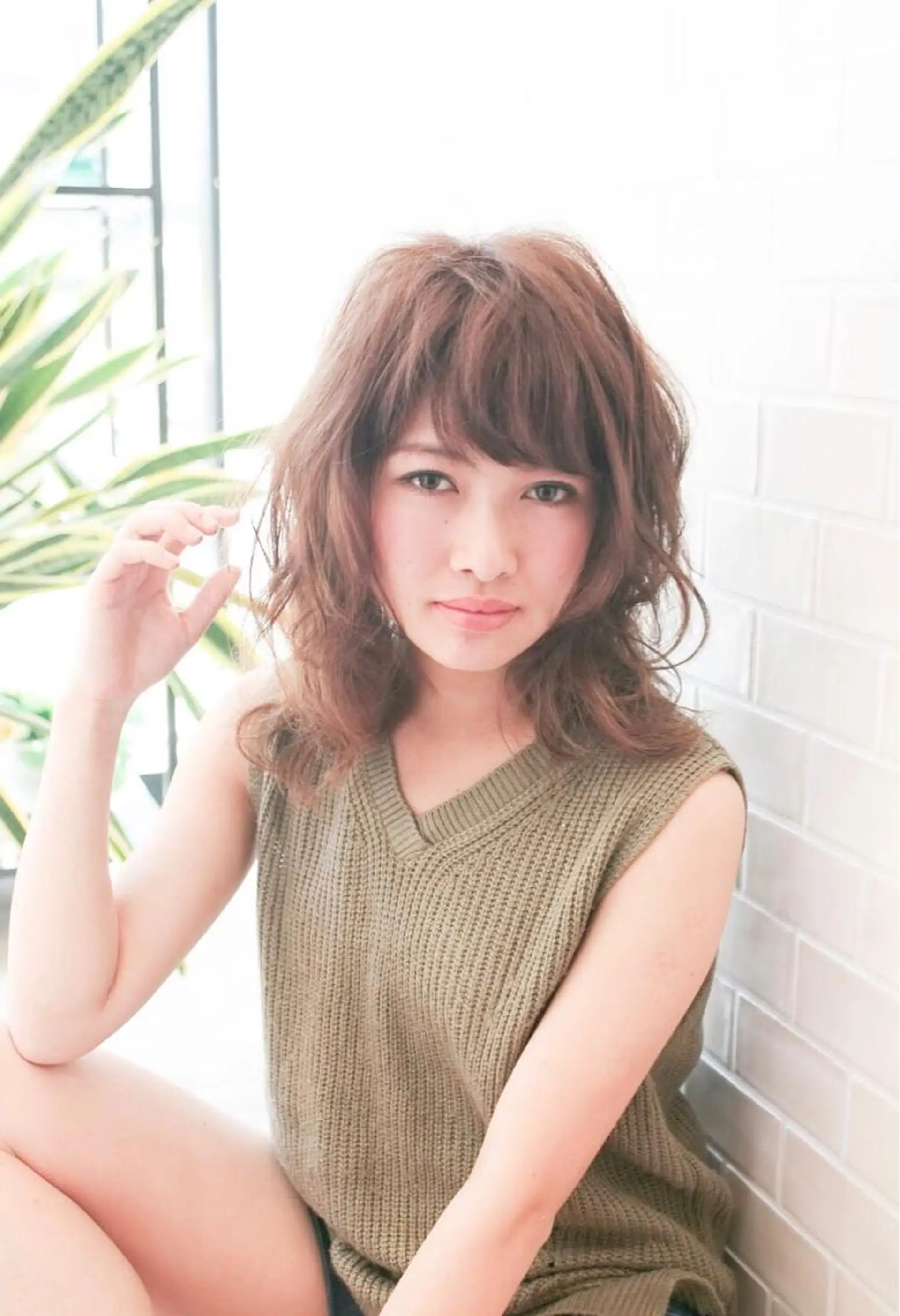 ミディアム カラー パーマ 🌈限定価格🌈 鈴木　瑛輔のヘアスタイル