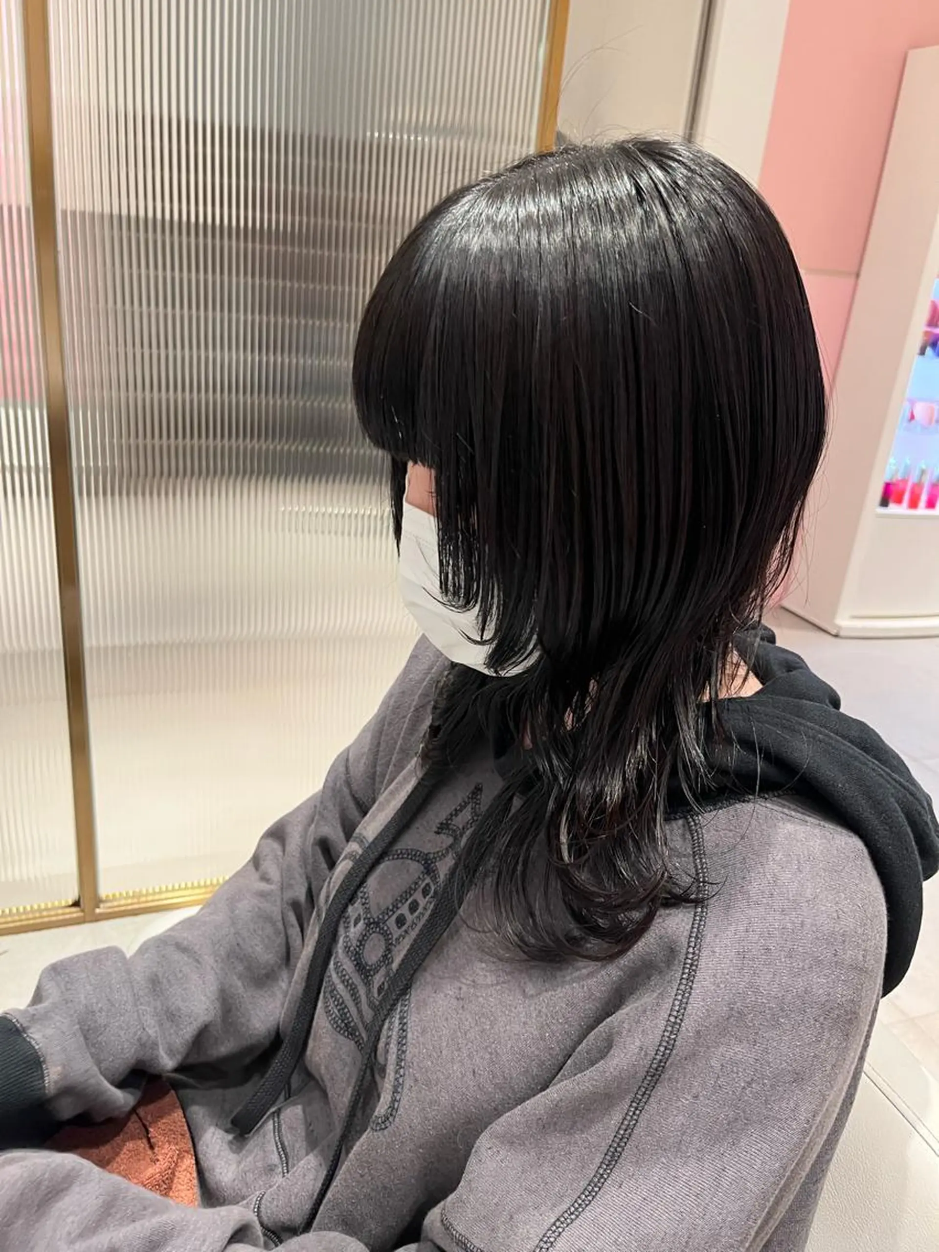 ロング ロング ウルフカット カット トリートメント 赤羽今日子/レイヤー /盛れる顔まわりのヘアスタイル