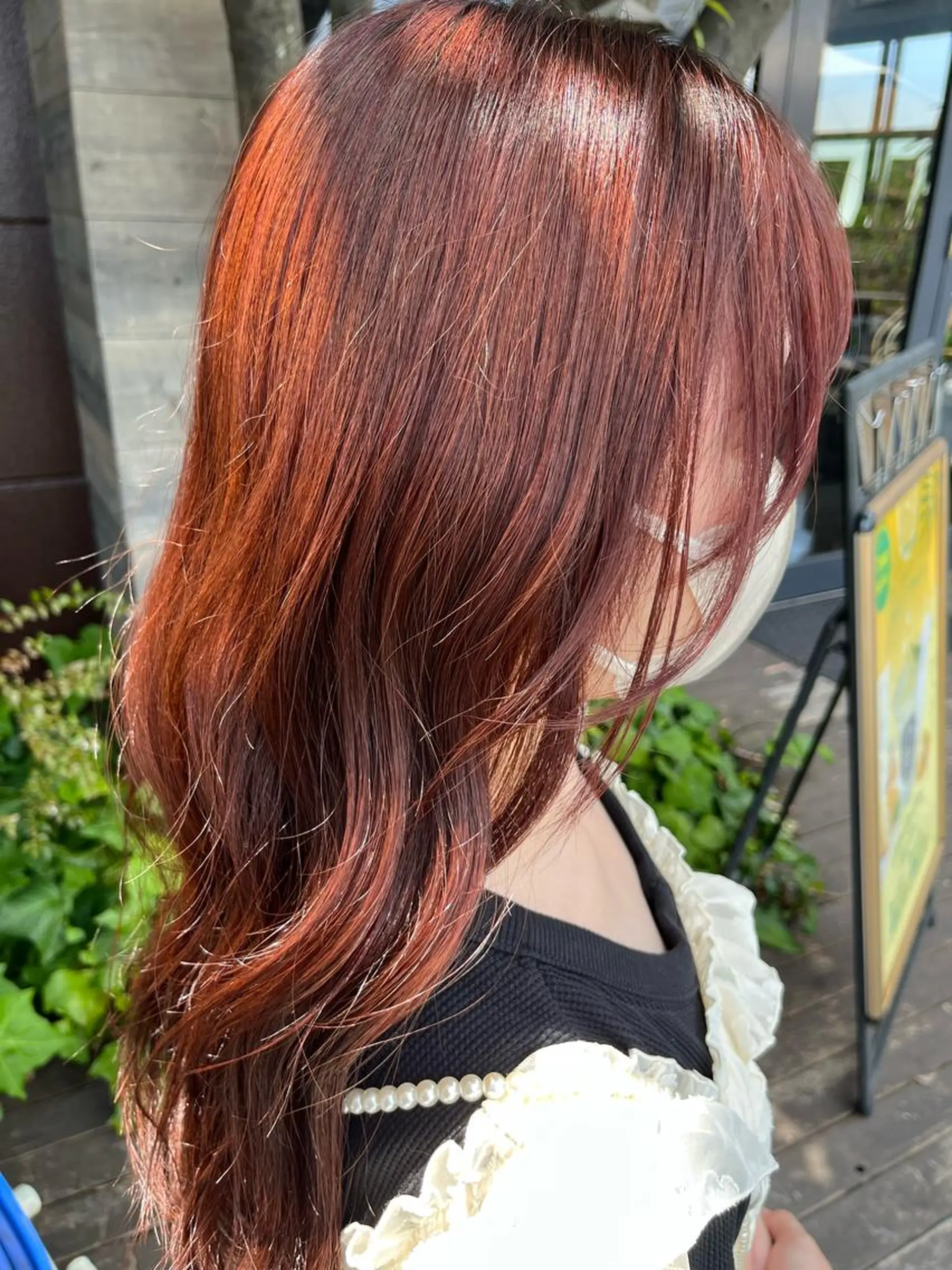 カラー 🩶韓国艶髪🇰🇷 下本夕綺のヘアスタイル