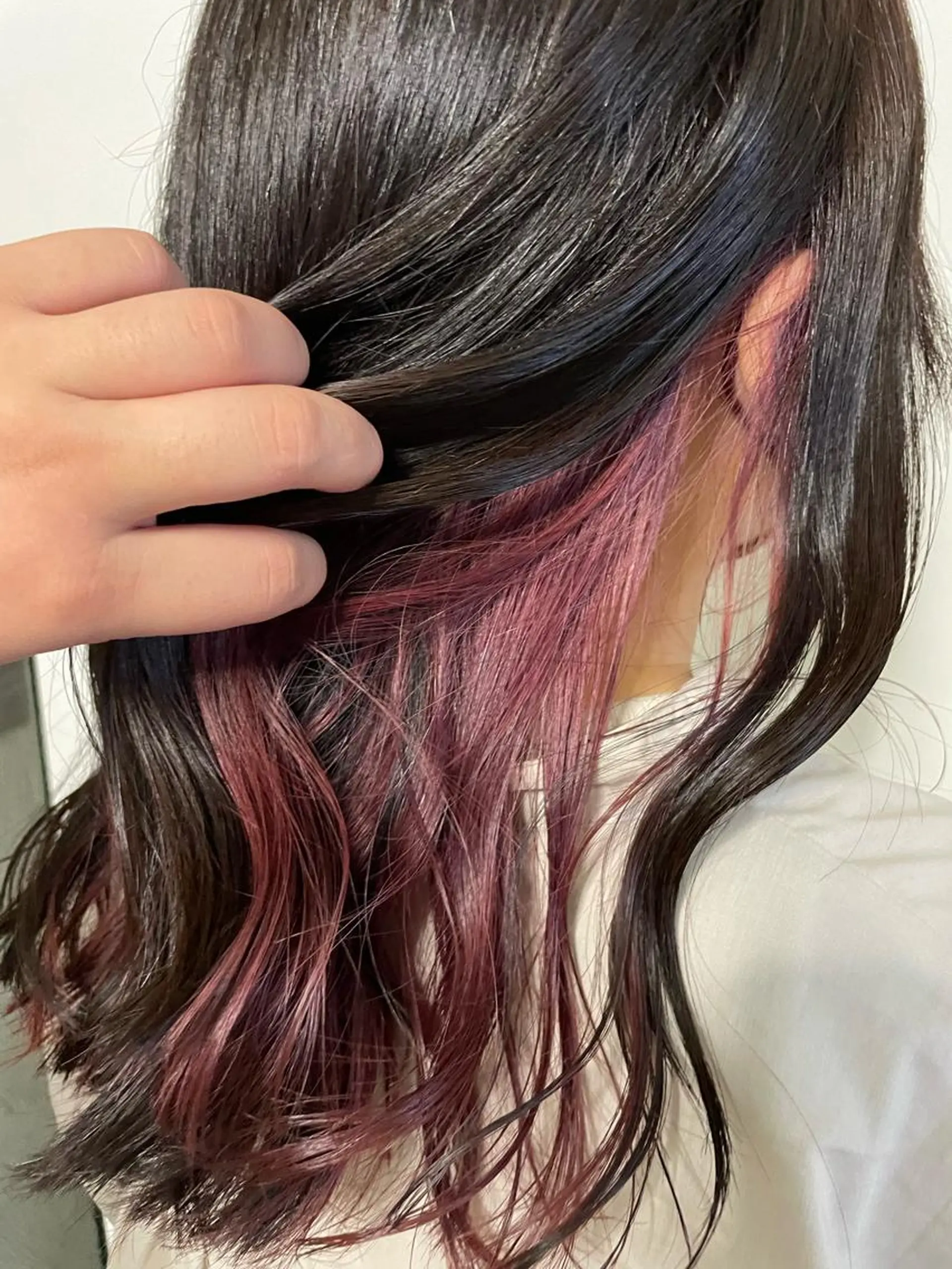 ショート カラー ブリーチ ピンクカラー 大塚 友茉のヘアスタイル