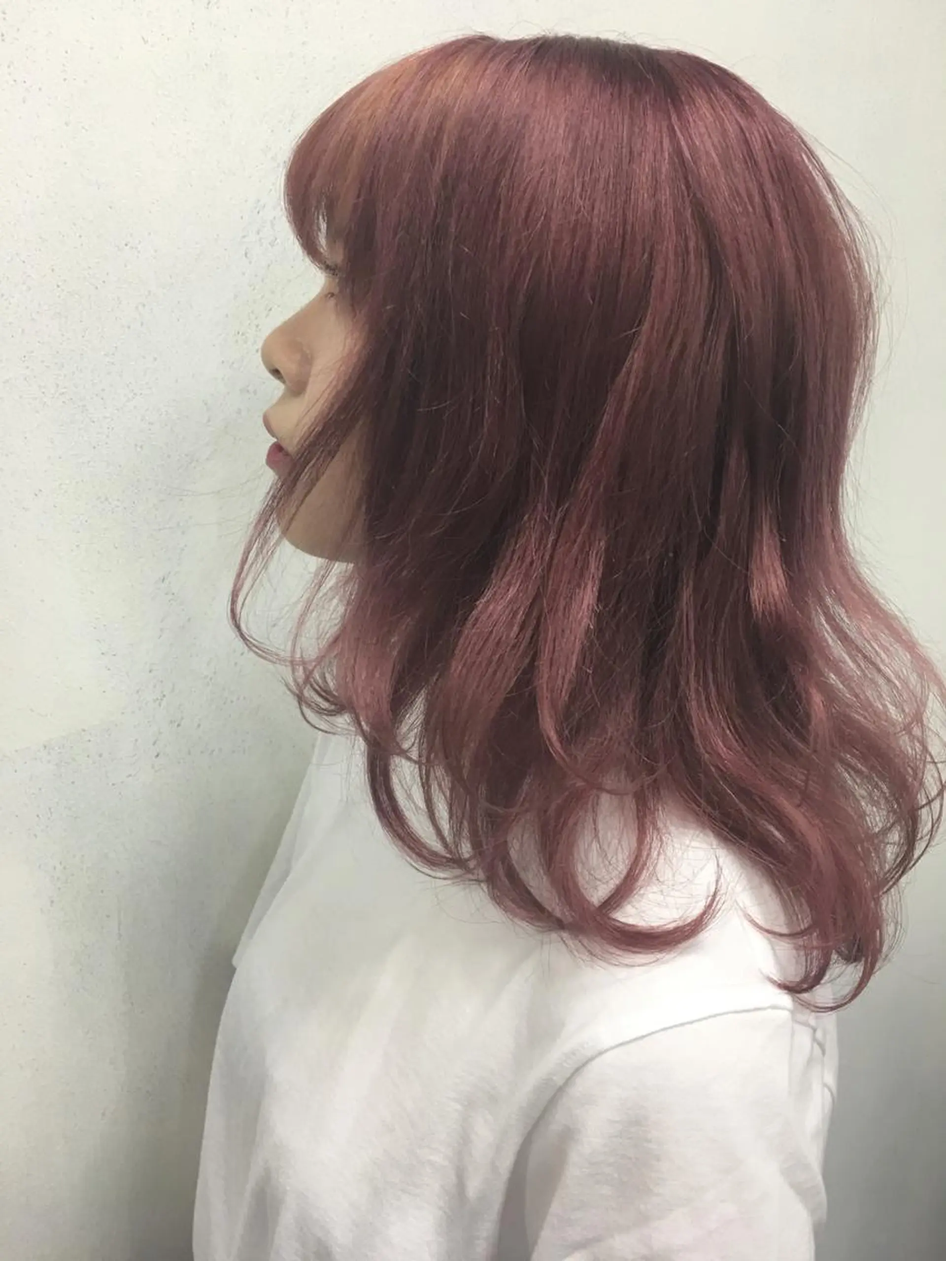 ミディアム カラー ヘアアレンジ エクステの神様 ▫️原島ユウヤ▫️のヘアスタイル
