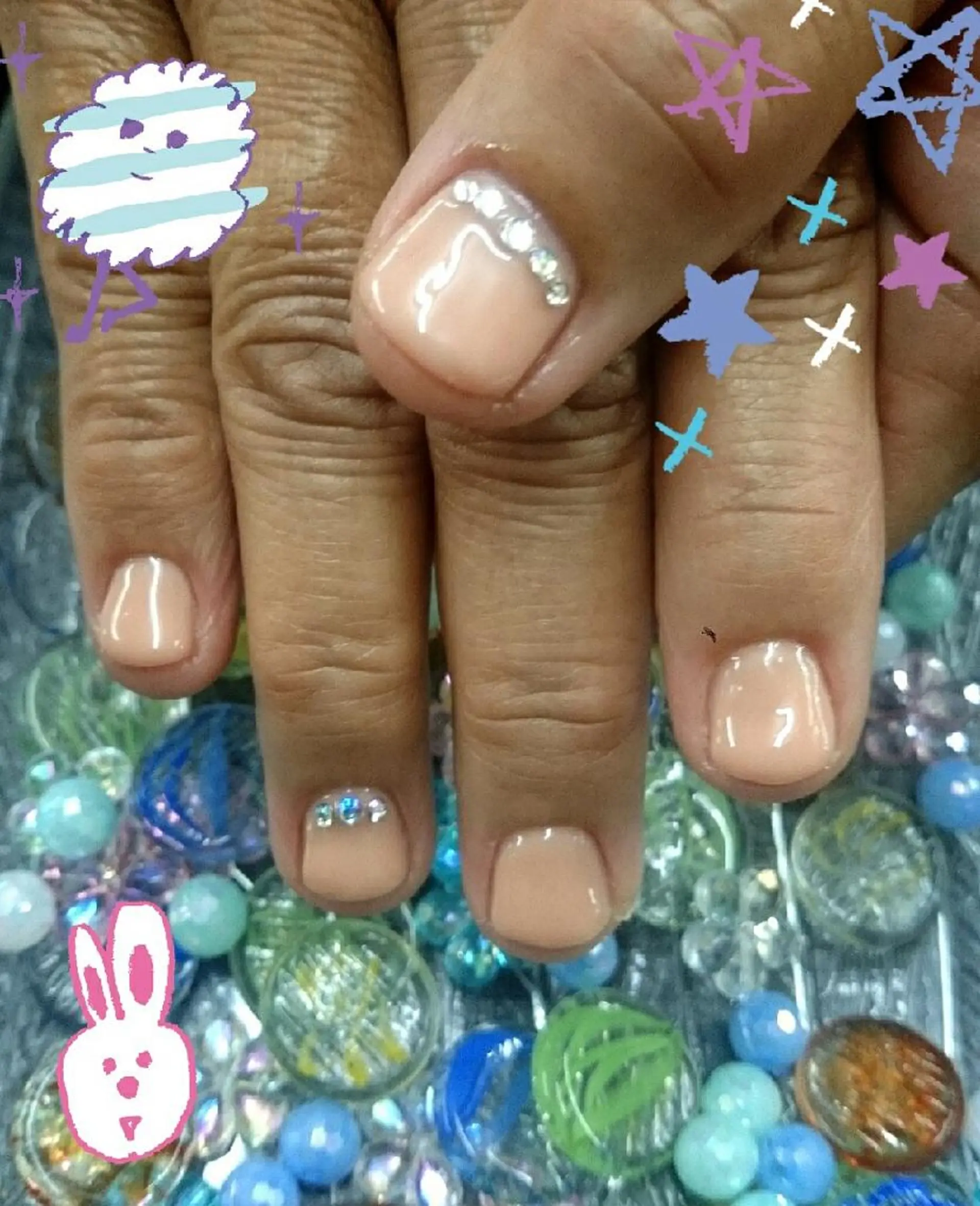 ネイル 與儀 知佳のネイルデザイン