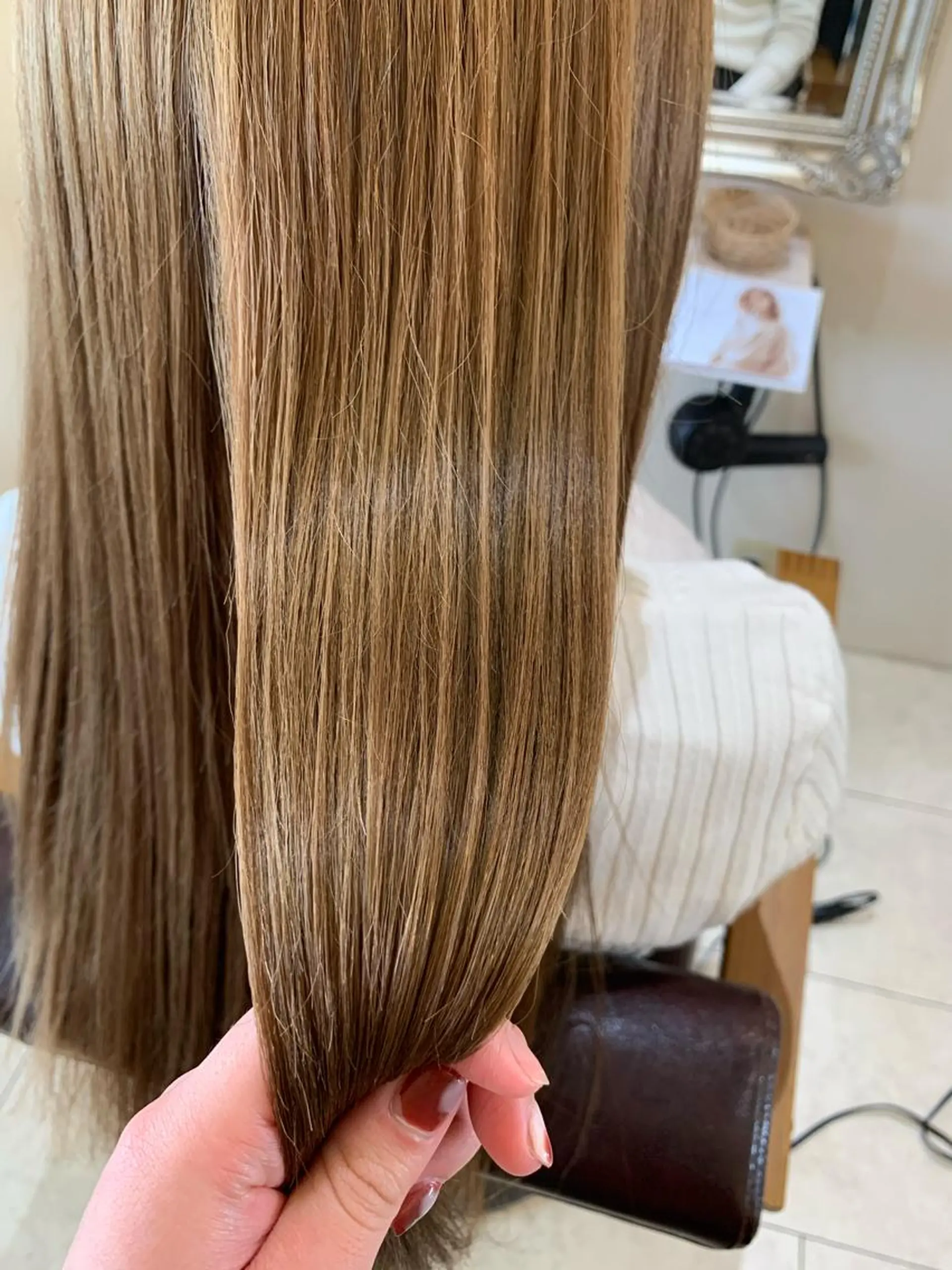 ロング 髪質改善 トリートメント ボブウルフ／ボブ Satsuki【名駅のヘアスタイル