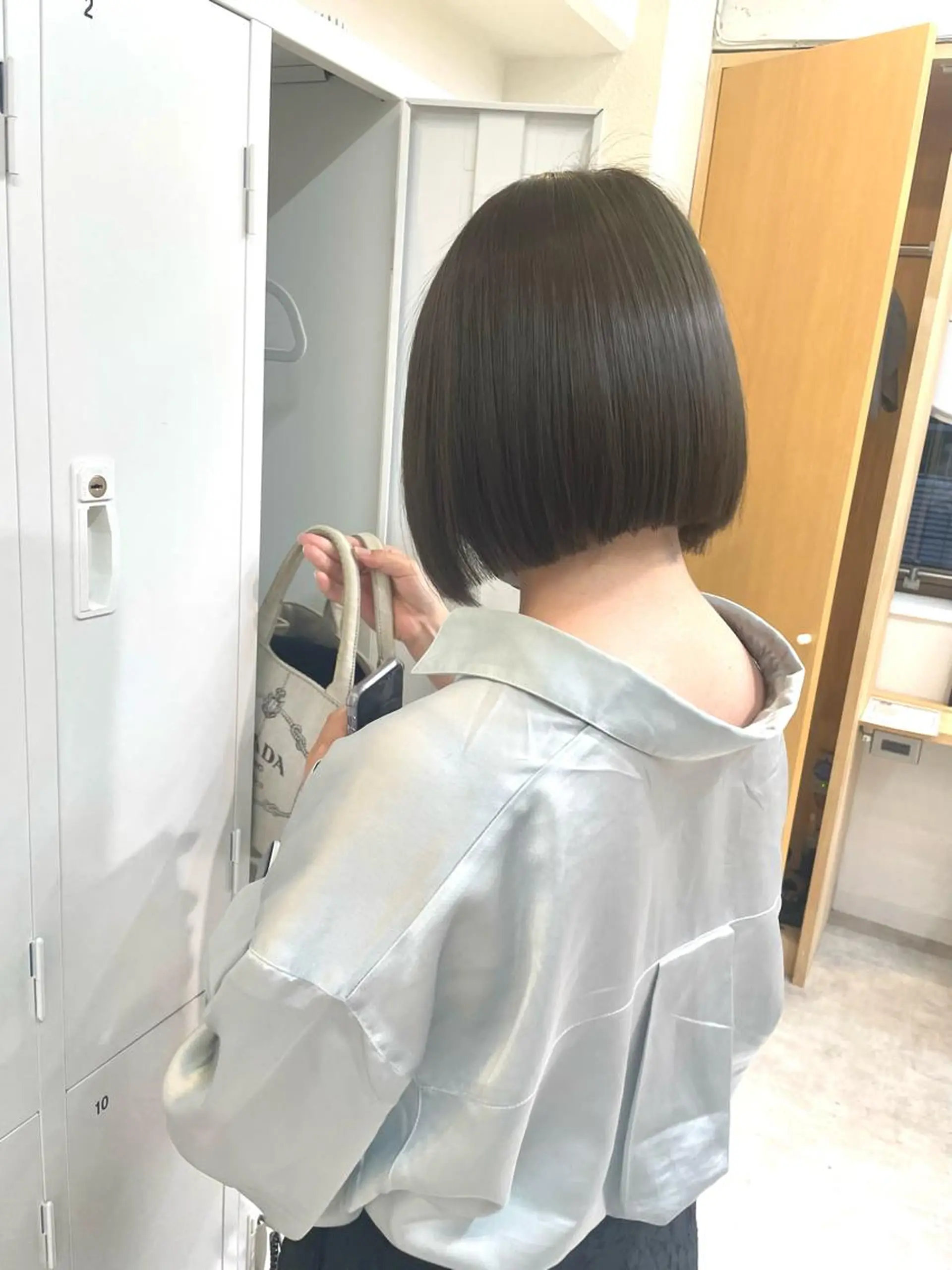 ショート カラー カット ヘアカラー トリートメント 田中大星 /ボブ 縮毛矯正のヘアスタイル