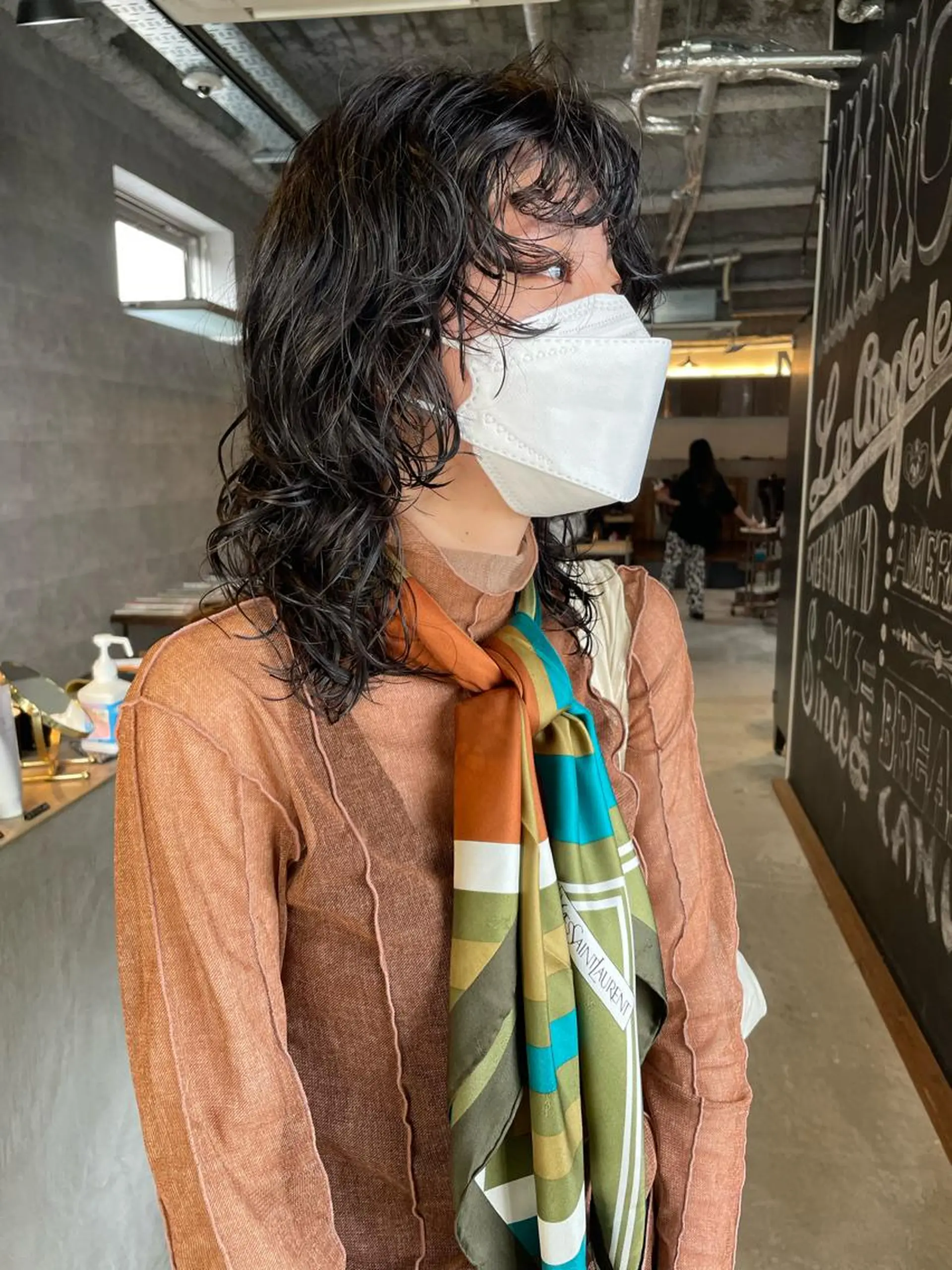 ミディアム パーマ カット パーマ トリートメント メンズヘア/レイヤー /ボブ山内春輝のヘアスタイル