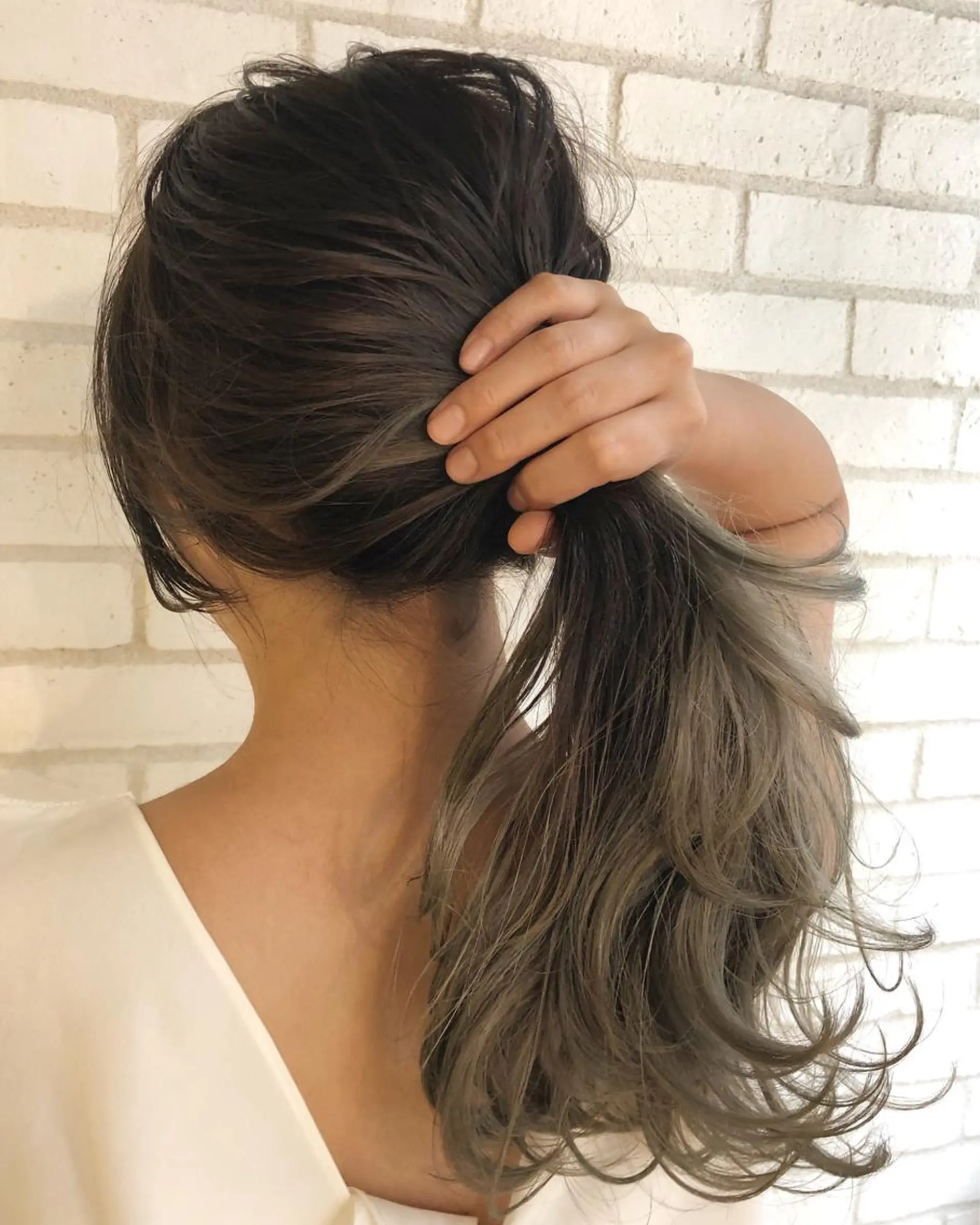 カラー グラデーションカラー takumi Hのヘアスタイル