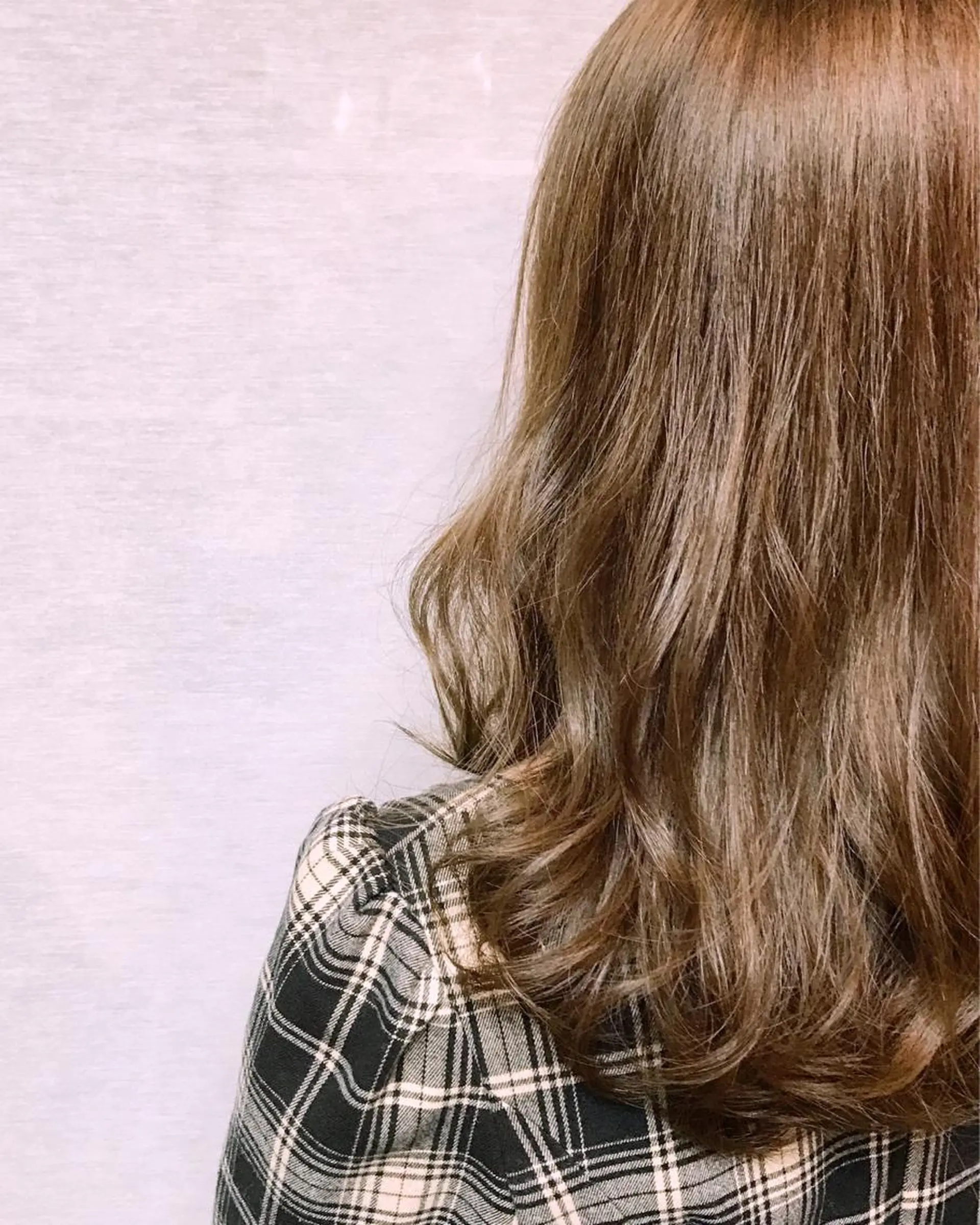 セミロング カラー ヘアアレンジ アッシュ ベージュカラー Satsuki ✂︎♡のヘアスタイル