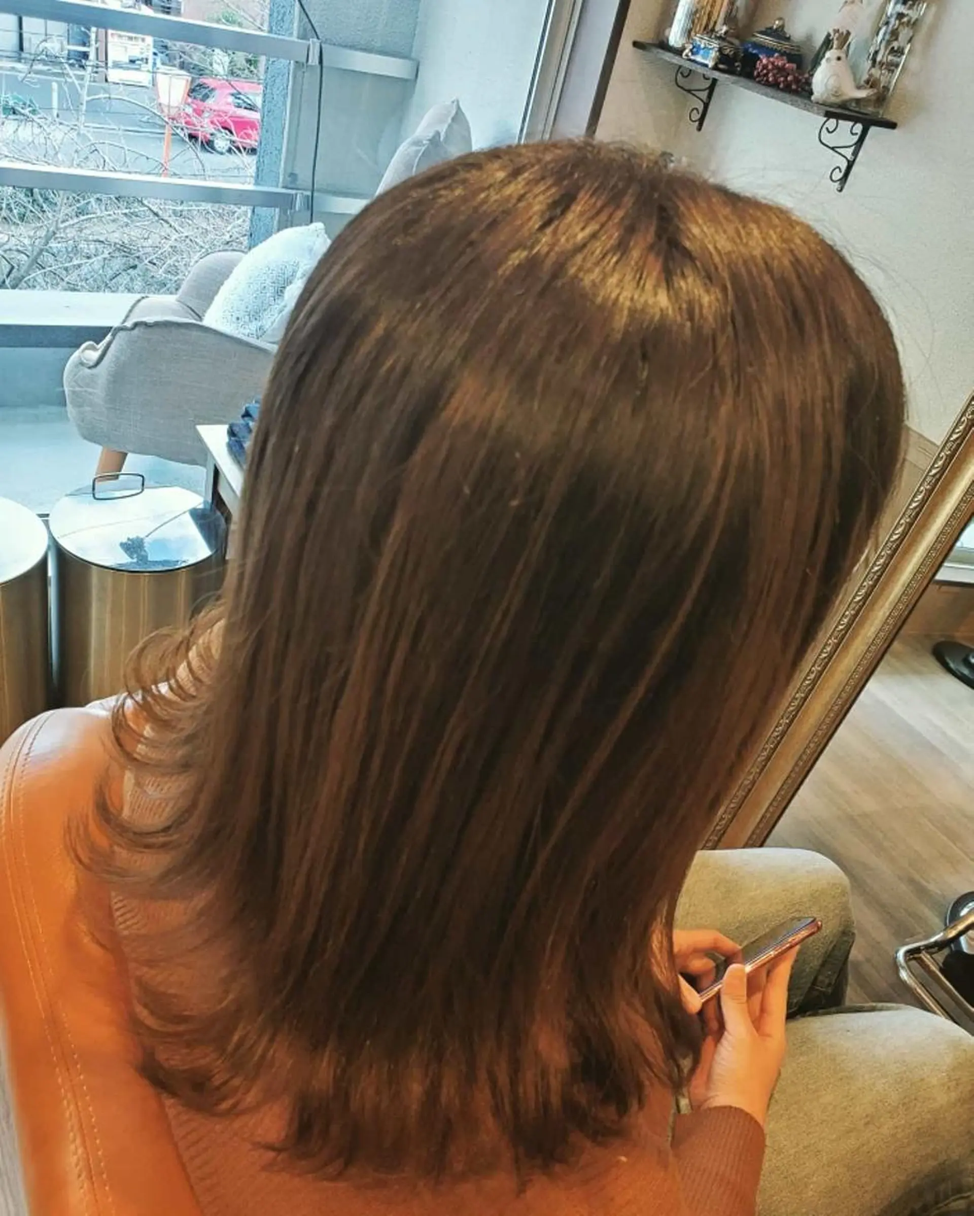 ミディアム カラー アディクシーカラー 外国人風カラー トリートメント 酸熱トリートメント カット ヘアカラー トリートメント spa hair ark 富井直美のヘアスタイル