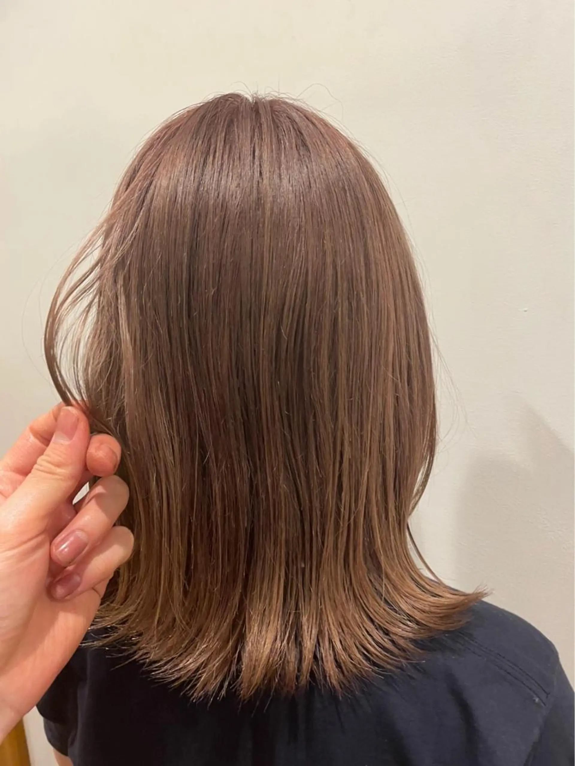 ミディアム カラー china/ボブ /似合わせカラーのヘアスタイル