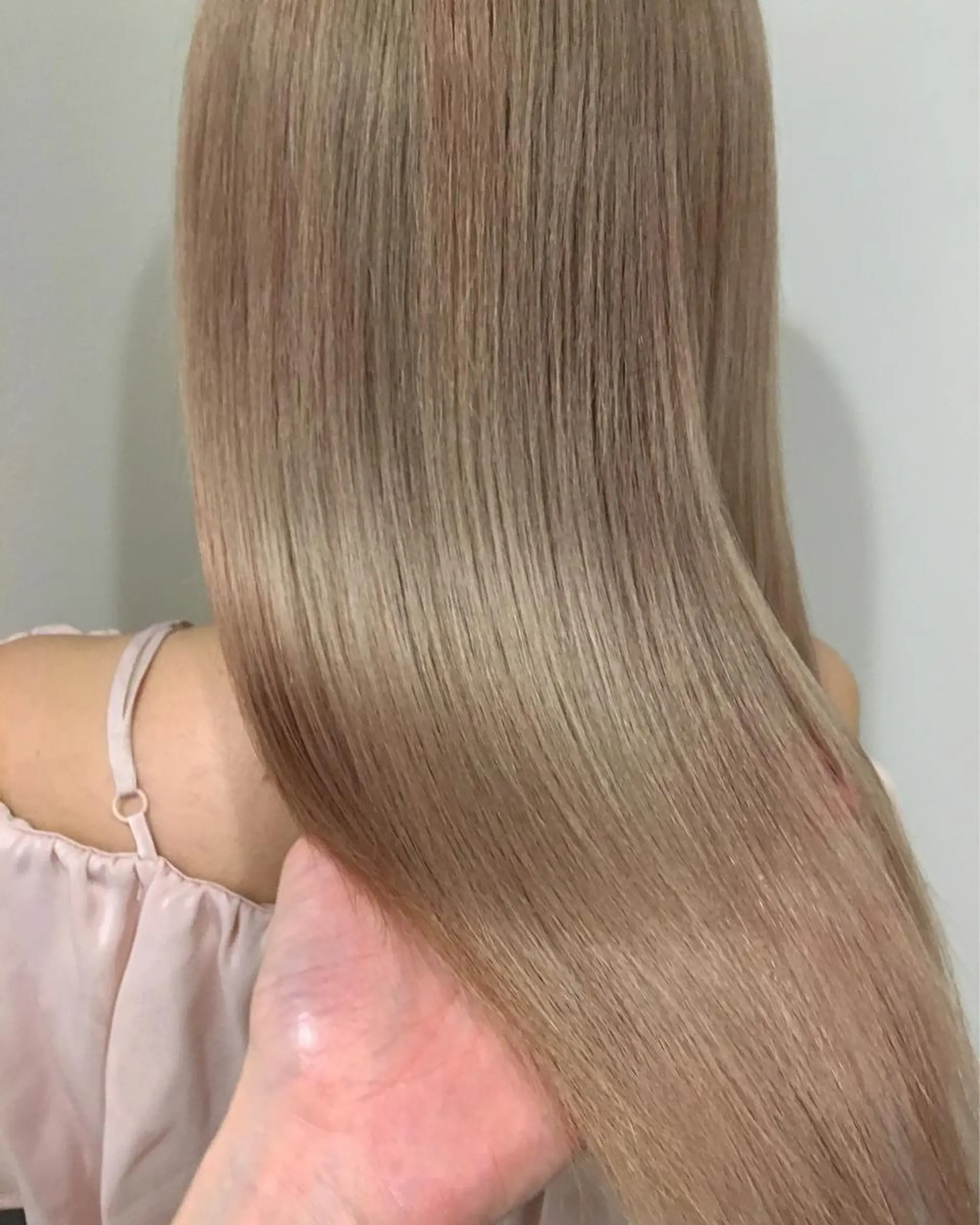 セミロング カラー ヘアカラー トリートメント 🌈評価No.1🌈 艶髪カラー❌エクステのヘアスタイル