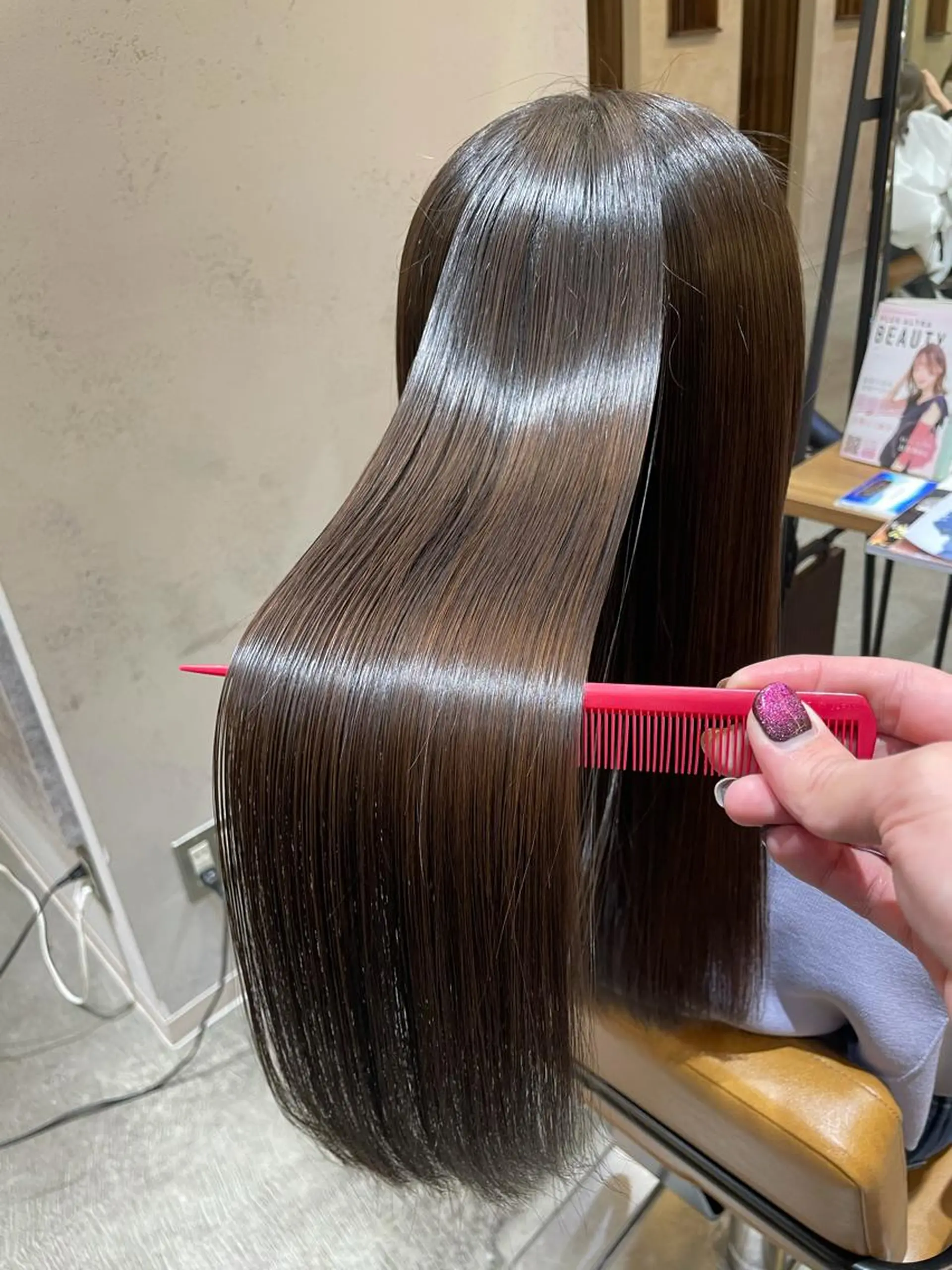 ロング 髪質改善 縮毛矯正 ♦️モテ髪創作者 SUGA♦️のヘアスタイル