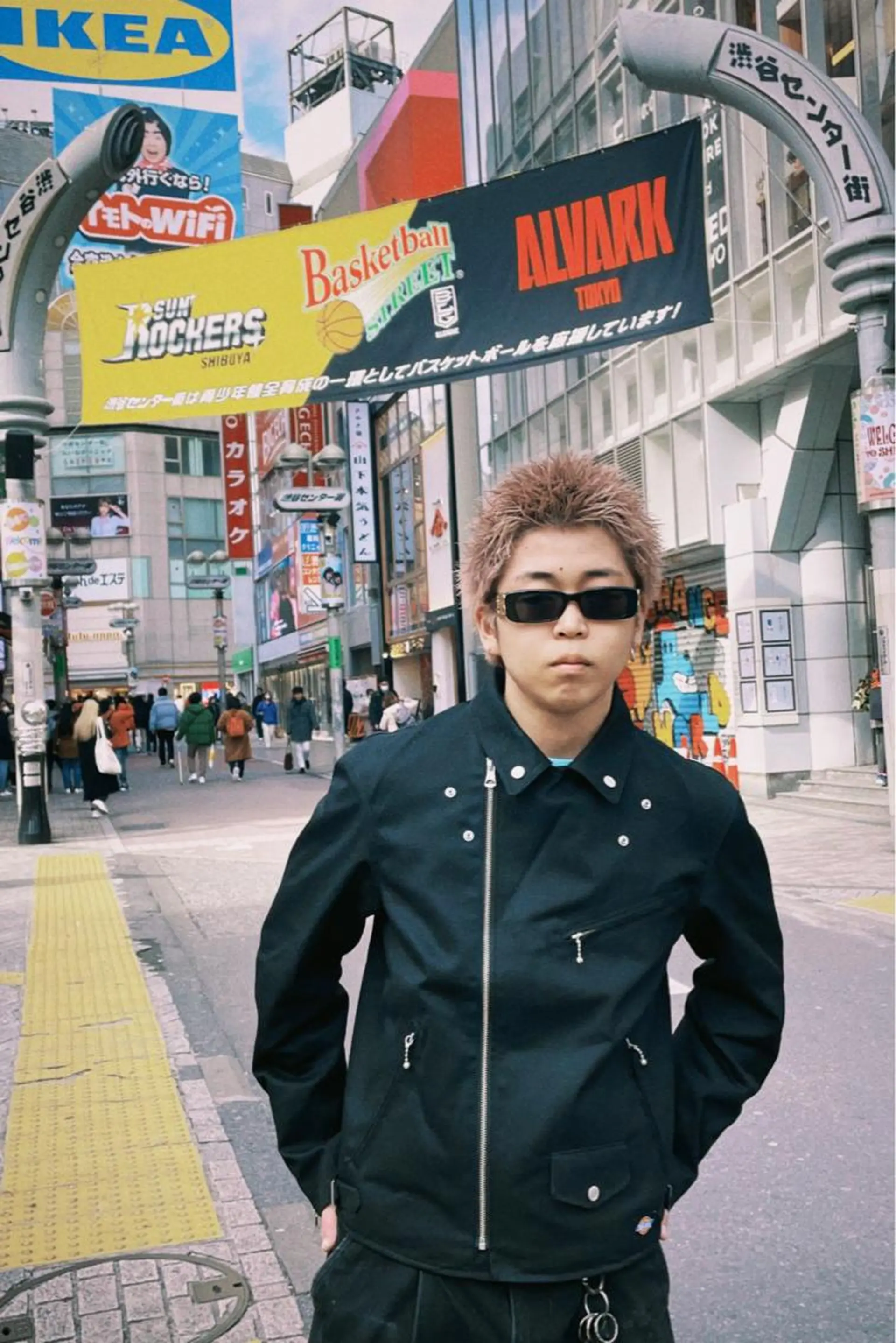 カラー ブリーチ fifth リュウセイのヘアスタイル