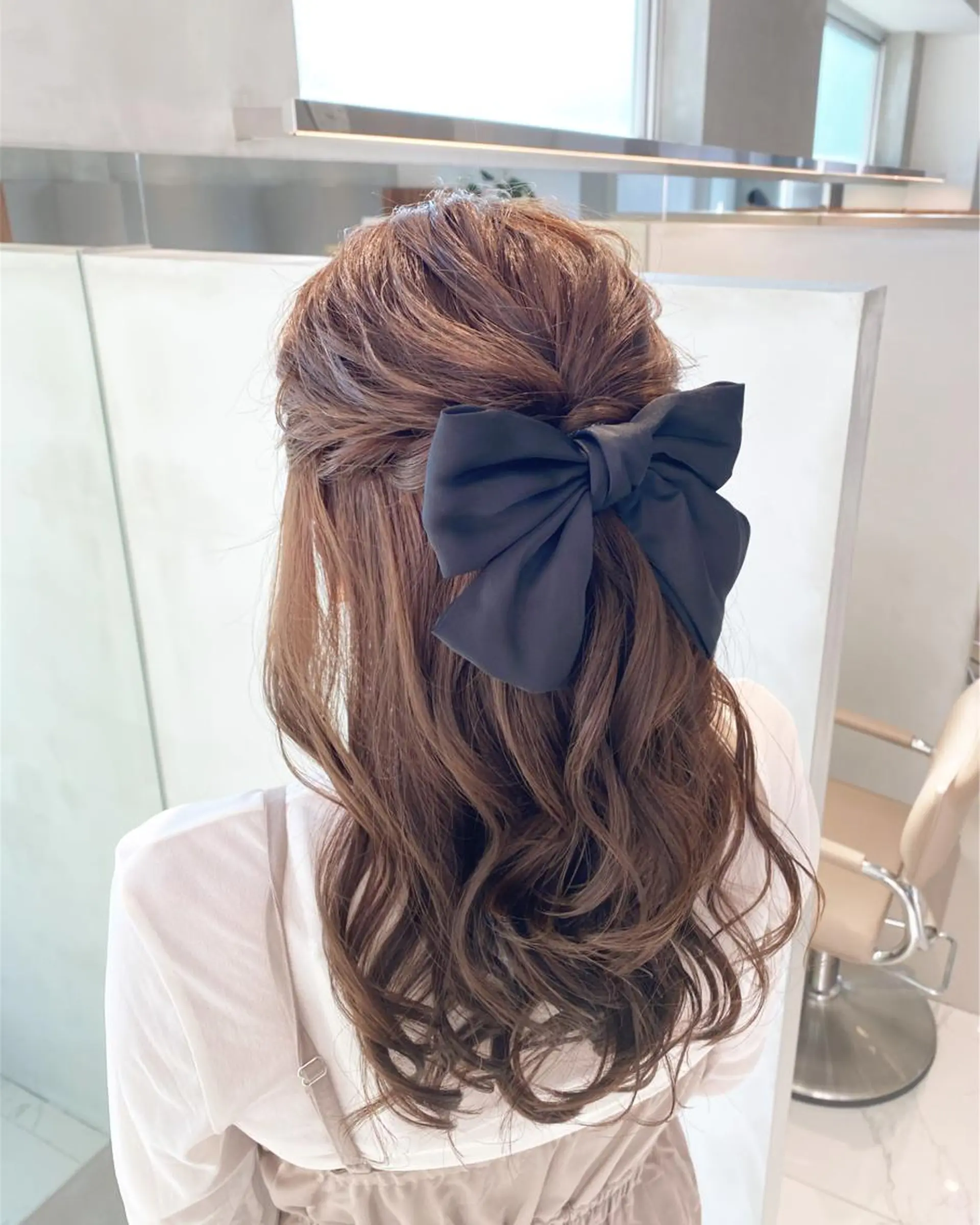 ヘアアレンジ ヘアセット 透明感モテ艶髪カラー Gallicaイリサのヘアスタイル