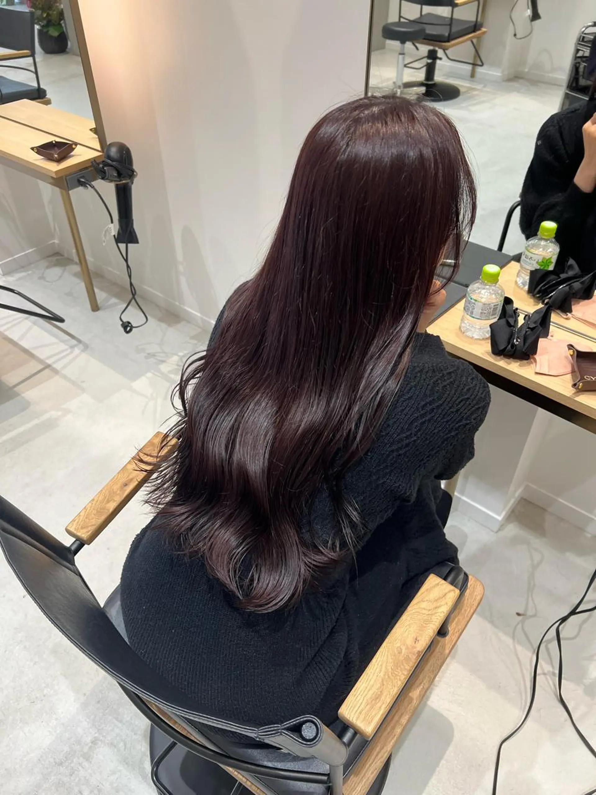 ロング カラー ラベンダーカラー ラベンダーピンク ピンクカラー カット ヘアカラー CYAN.大須店所属・小寺 柚初のヘアスタイル