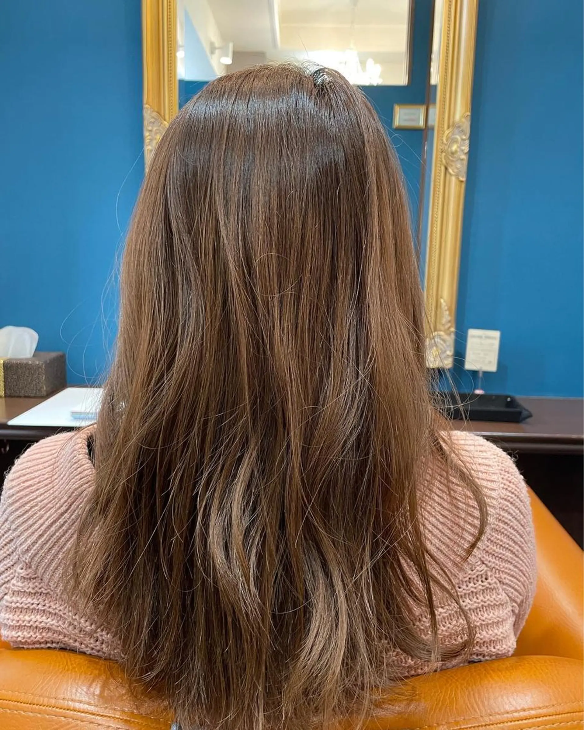 ロング カラー 坂上 広樹のヘアスタイル