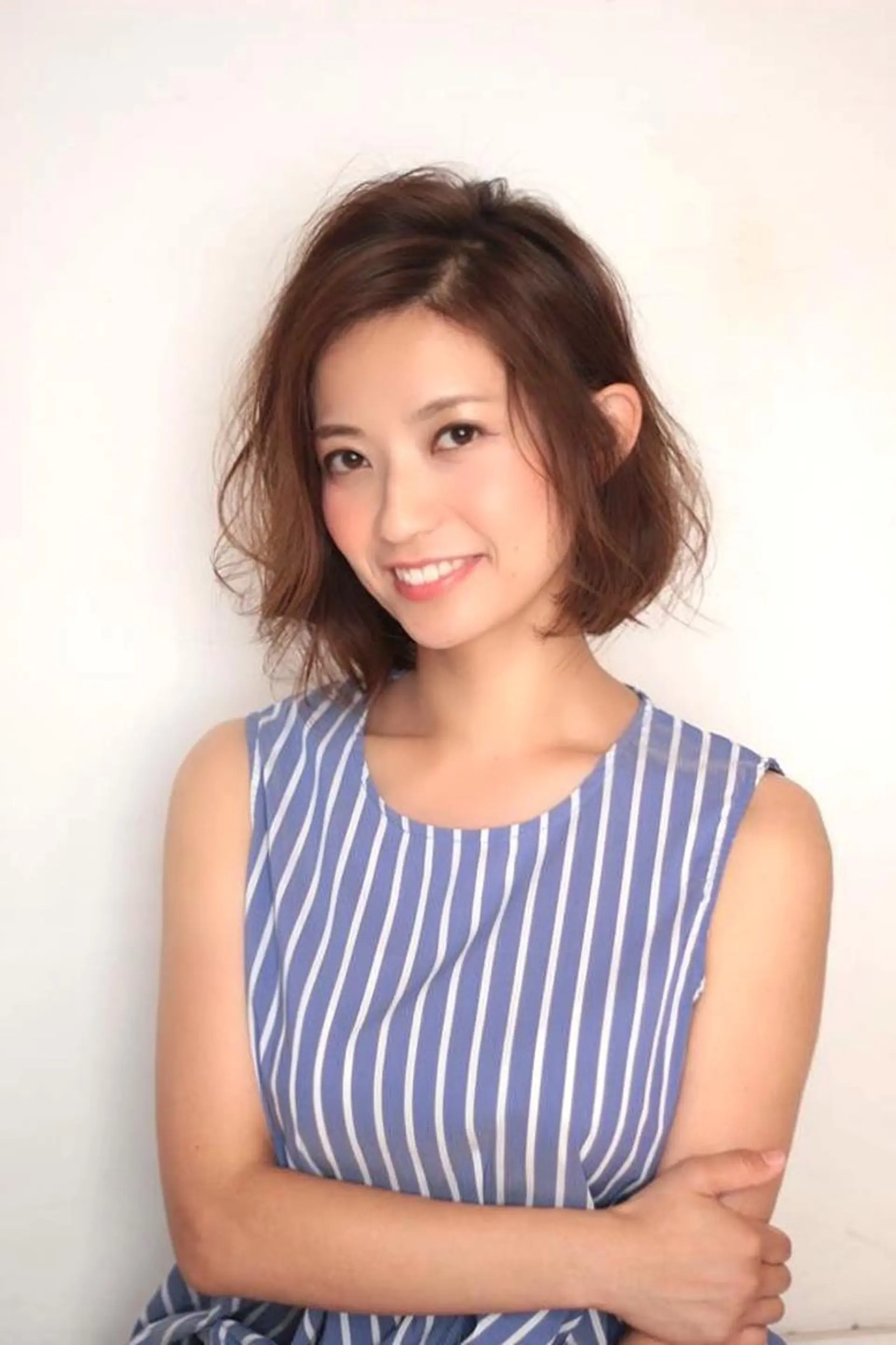 ショート ボブ ヘアカラー トリートメント 青木 大輔のヘアスタイル