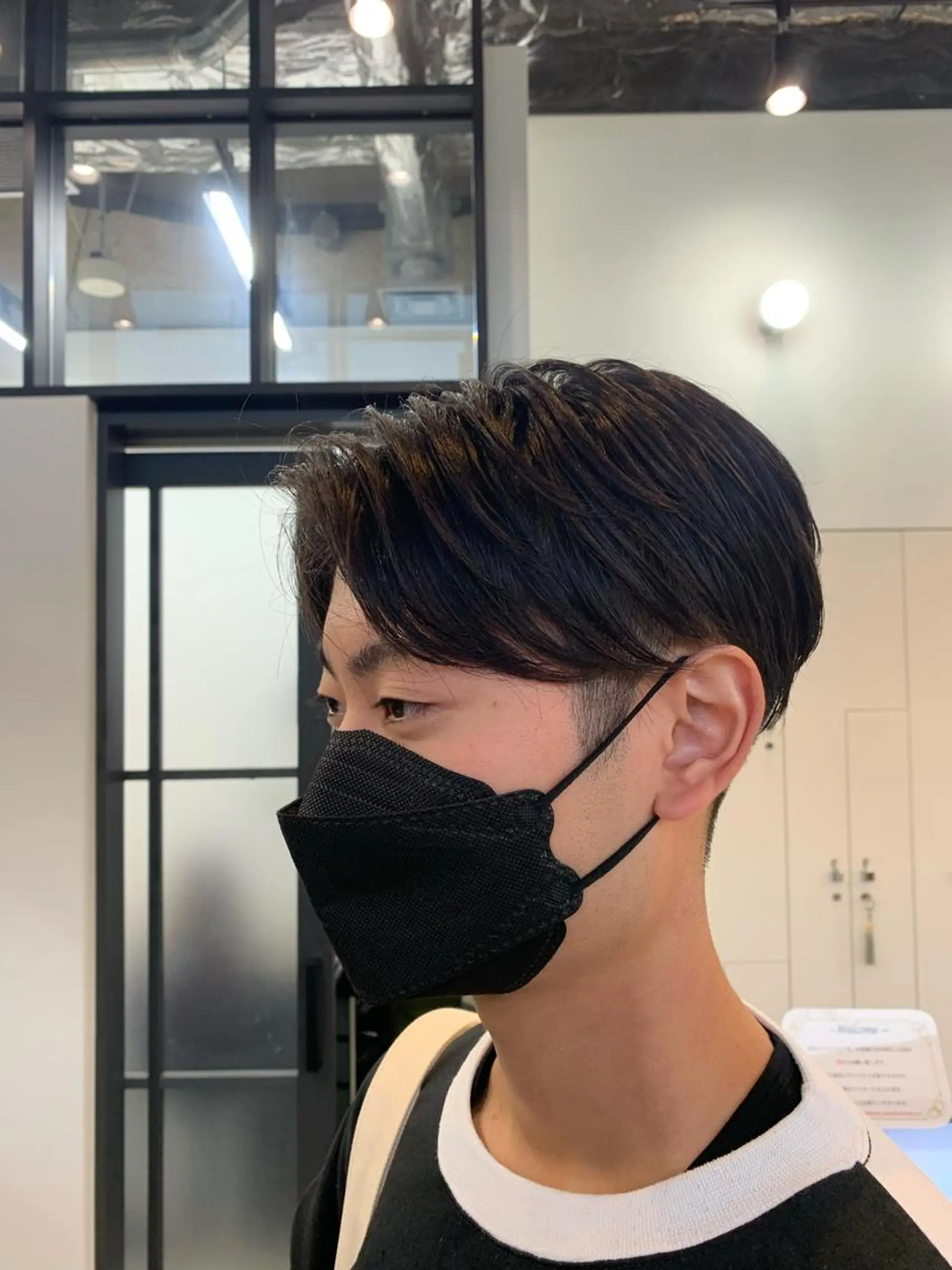 パーマ メンズ カット パーマ 韓国レイヤー✨ yasuko銀座のヘアスタイル