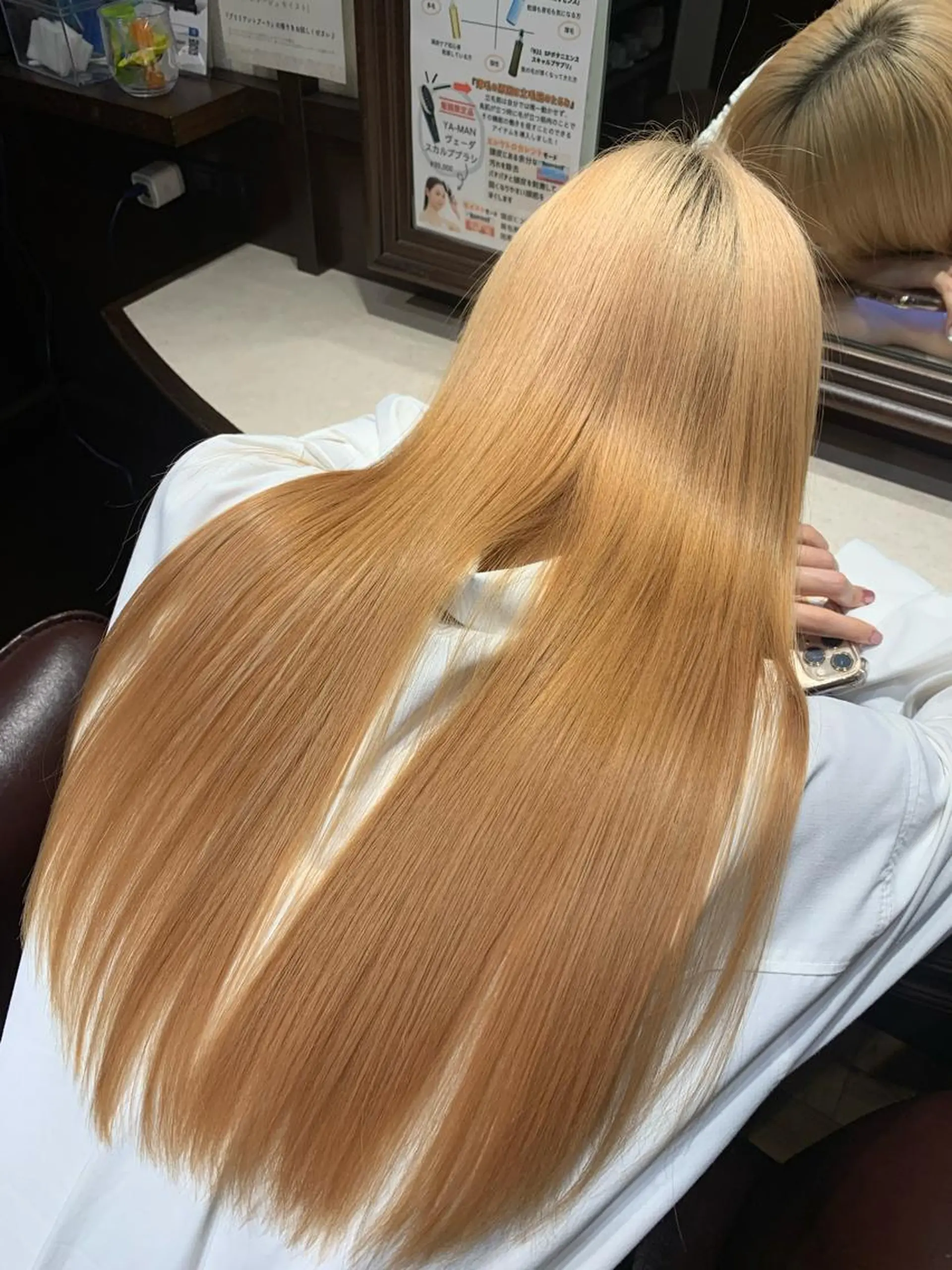 ロング 韓国風🇰🇷うる艶 レイヤー/海青🫧のヘアスタイル