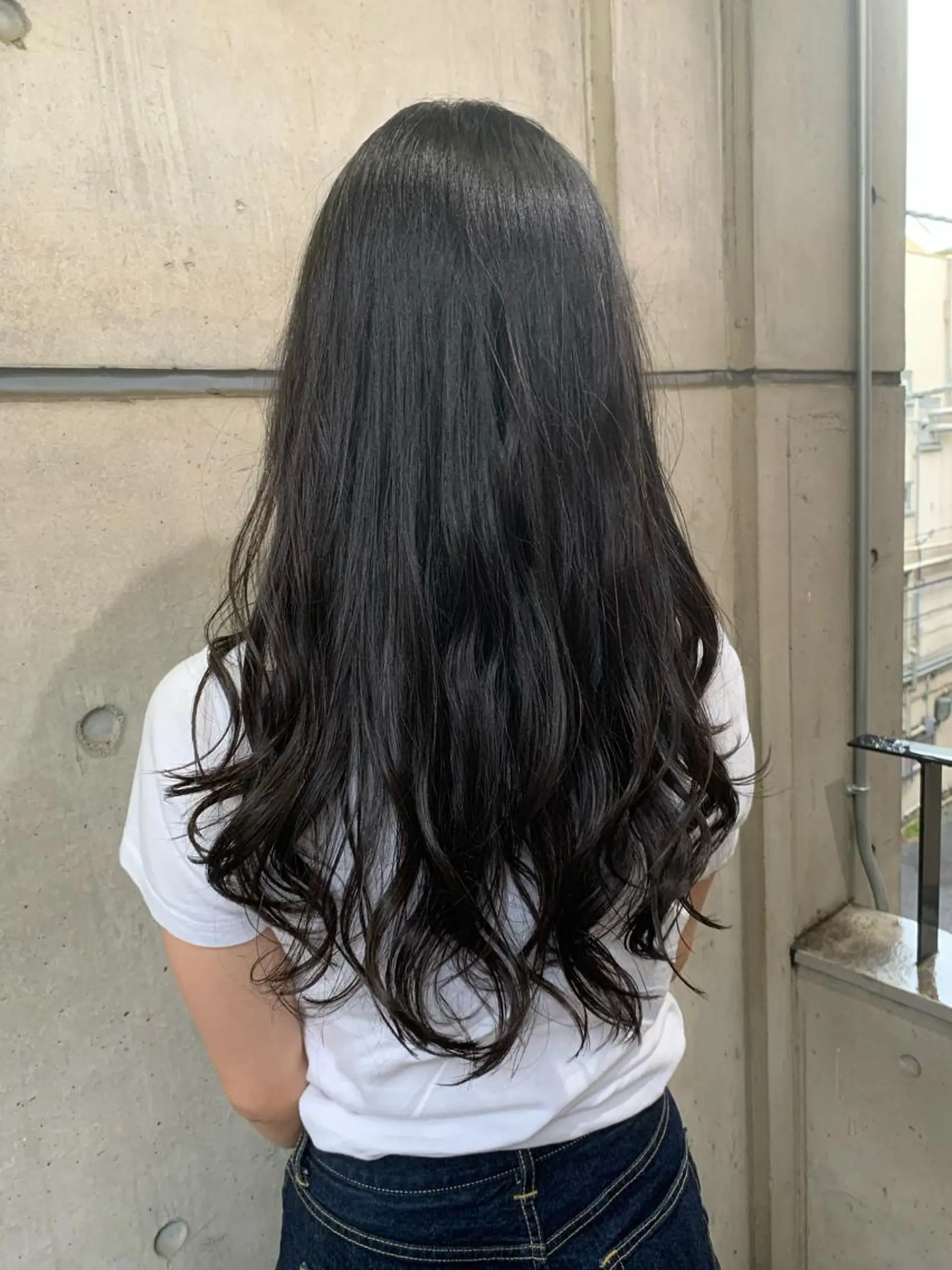 ロング パーマ 銀座No.1髪質改善 縮毛矯正/本木のヘアスタイル