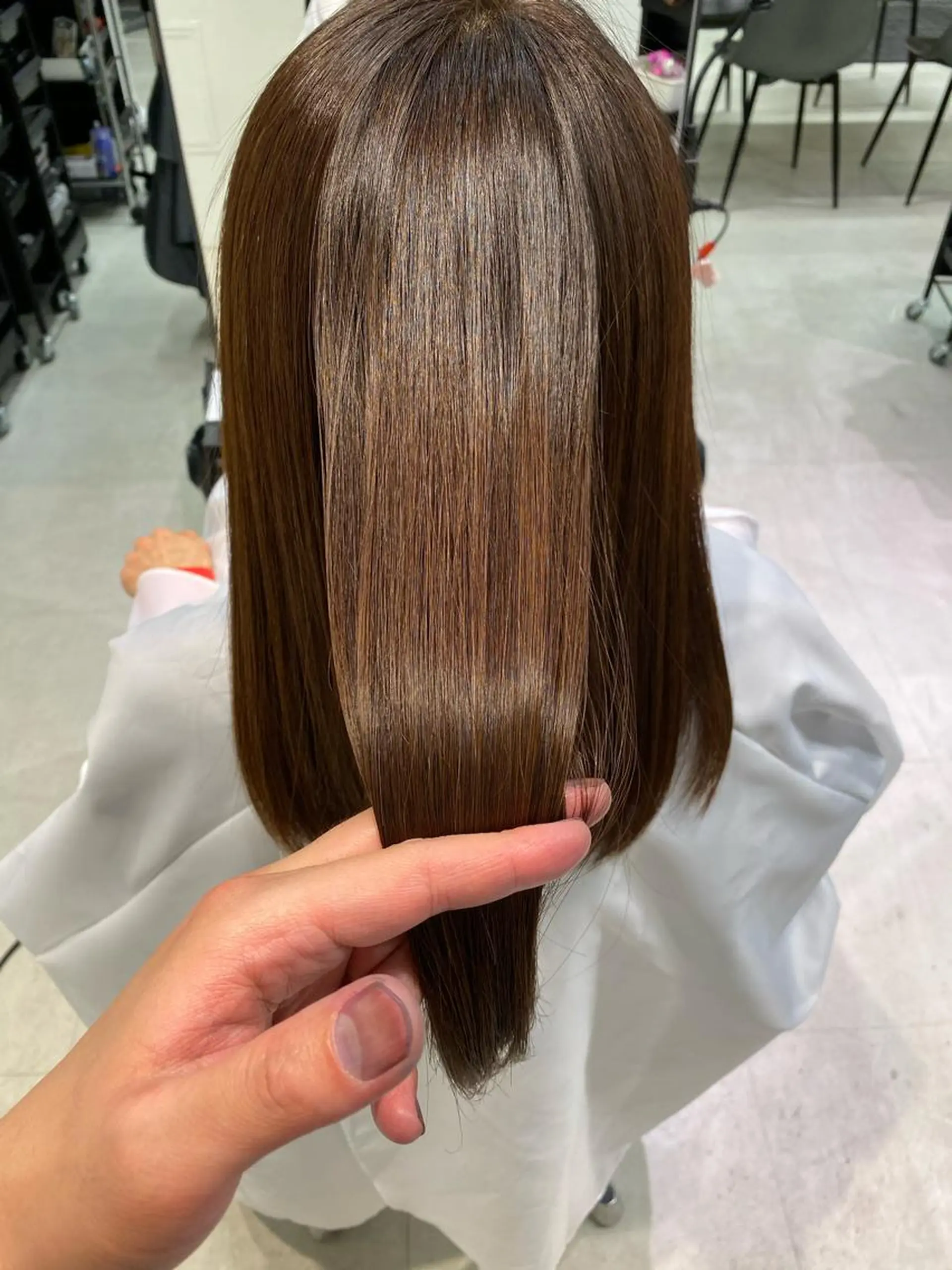 ロング トリートメント ヘアカラー トリートメント 似合わせ専門美容師 なかじまのヘアスタイル