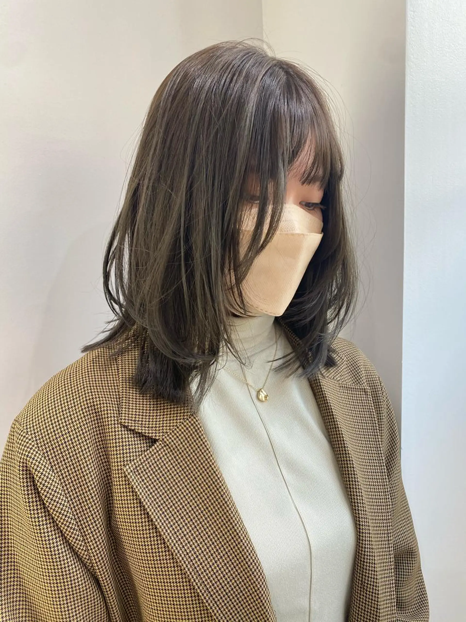 セミロング レイヤーカット トリートメント ୨୧柔らかいカラー nozomi ୨୧のヘアスタイル