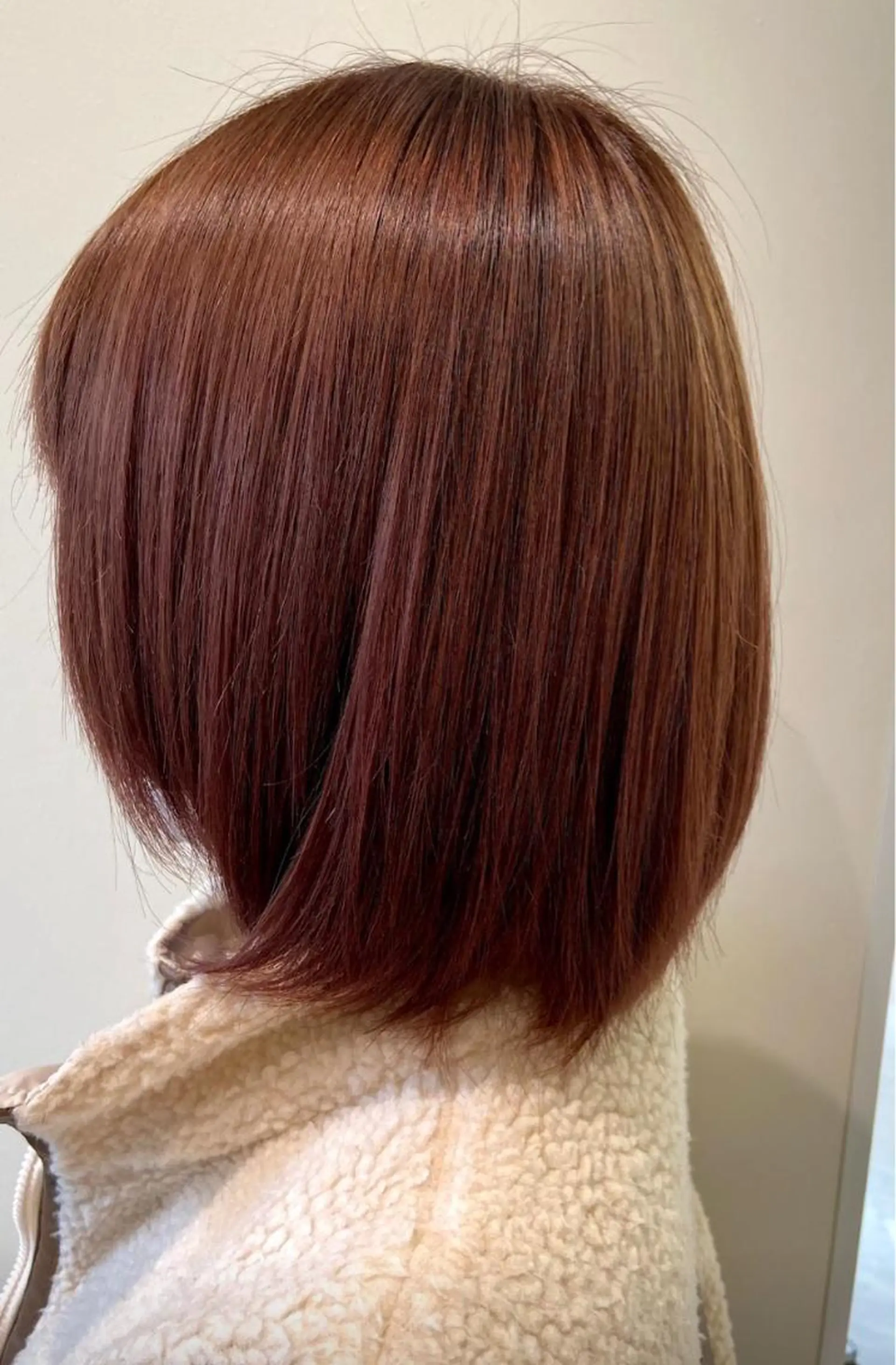 ミディアム カラー ブラウンカラー グラデーションカラー ラベンダーカラー ラベンダーブラウン 髪質改善・縮毛・ 艶髪カラー　Maruのヘアスタイル