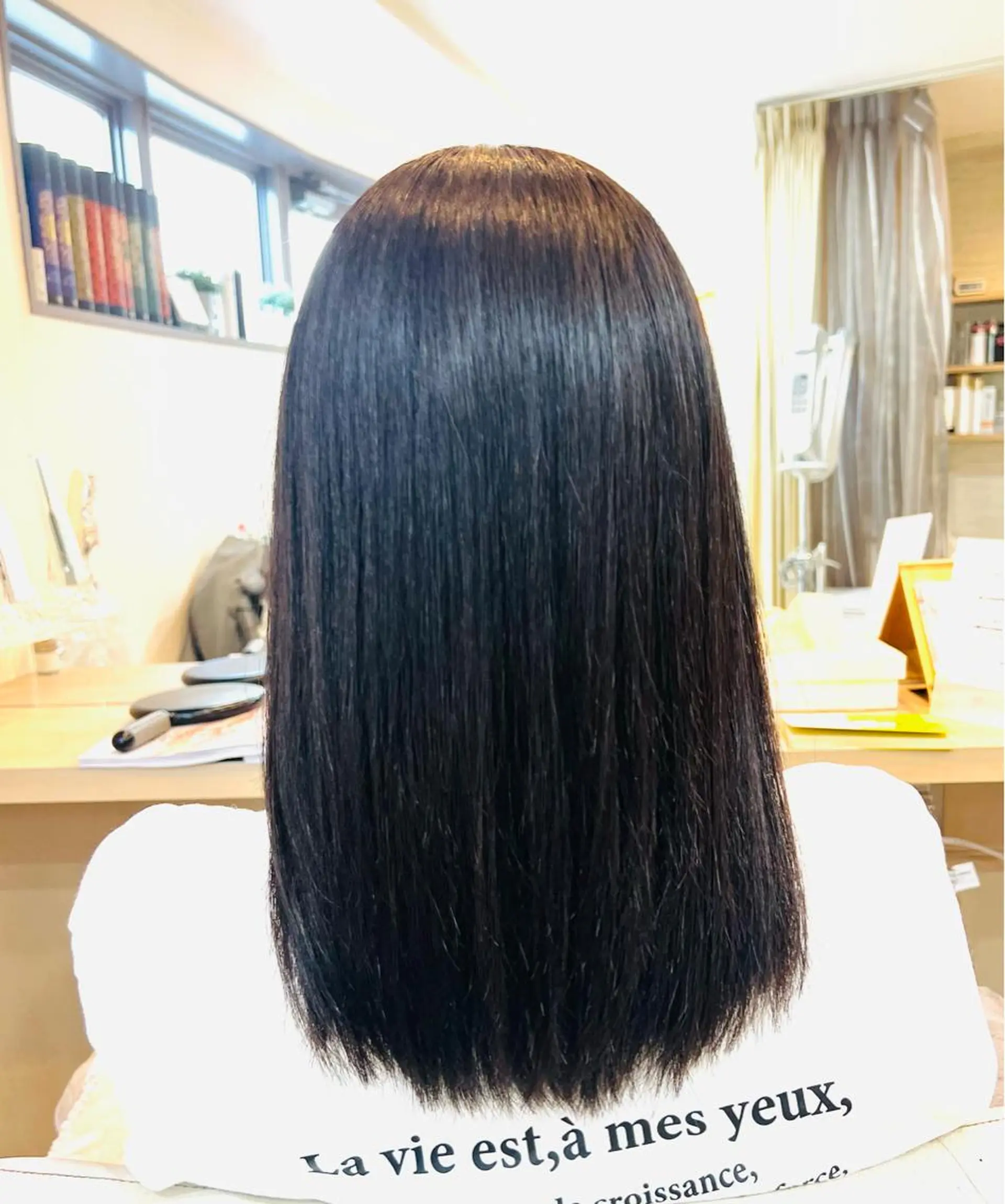 ロング パーマ 縮毛矯正 縮毛矯正 O. YUMIKOのネイルデザイン