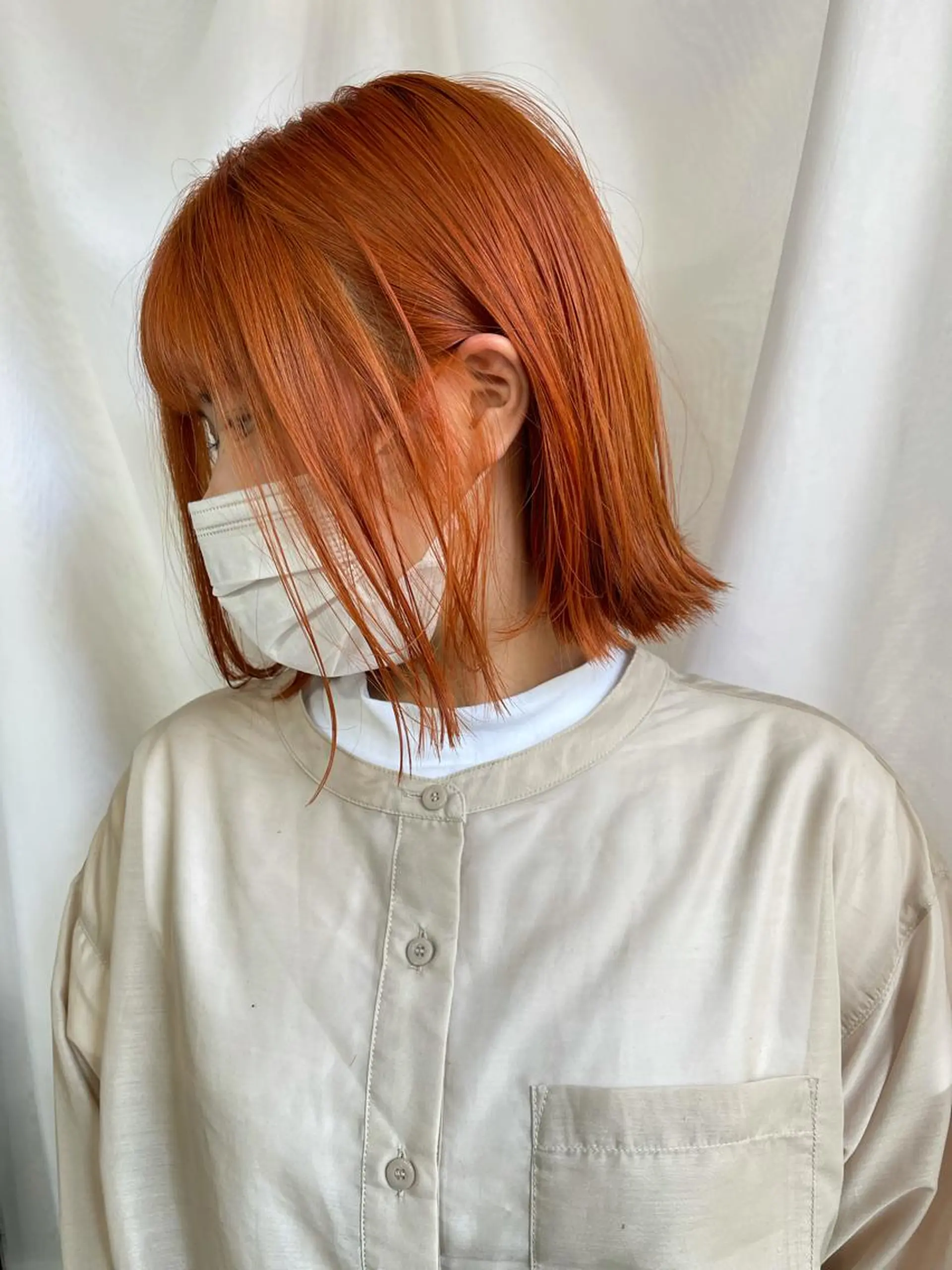 ショート ヘアカラー Peyp所属・早瀬裕之 パーマのヘアスタイル