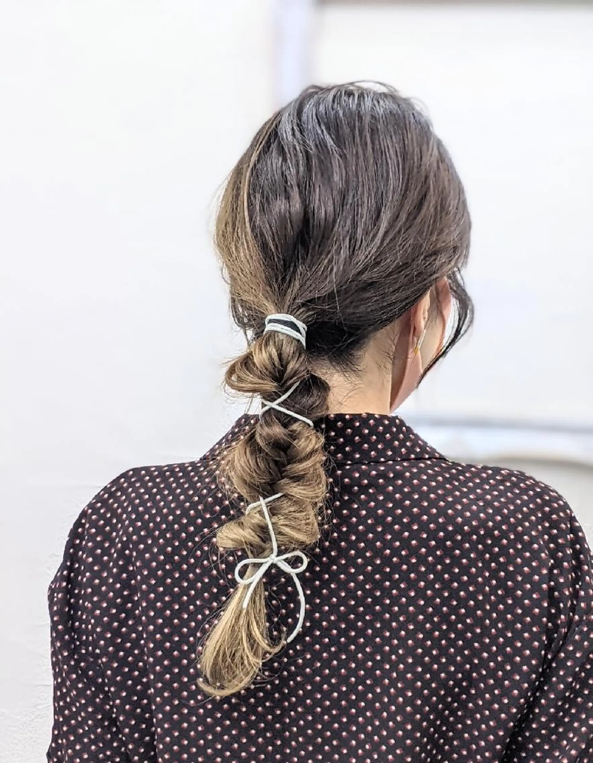 セミロング ヘアアレンジ Ruheplatz所属・HIKARI＠ Ruheplatzのヘアスタイル