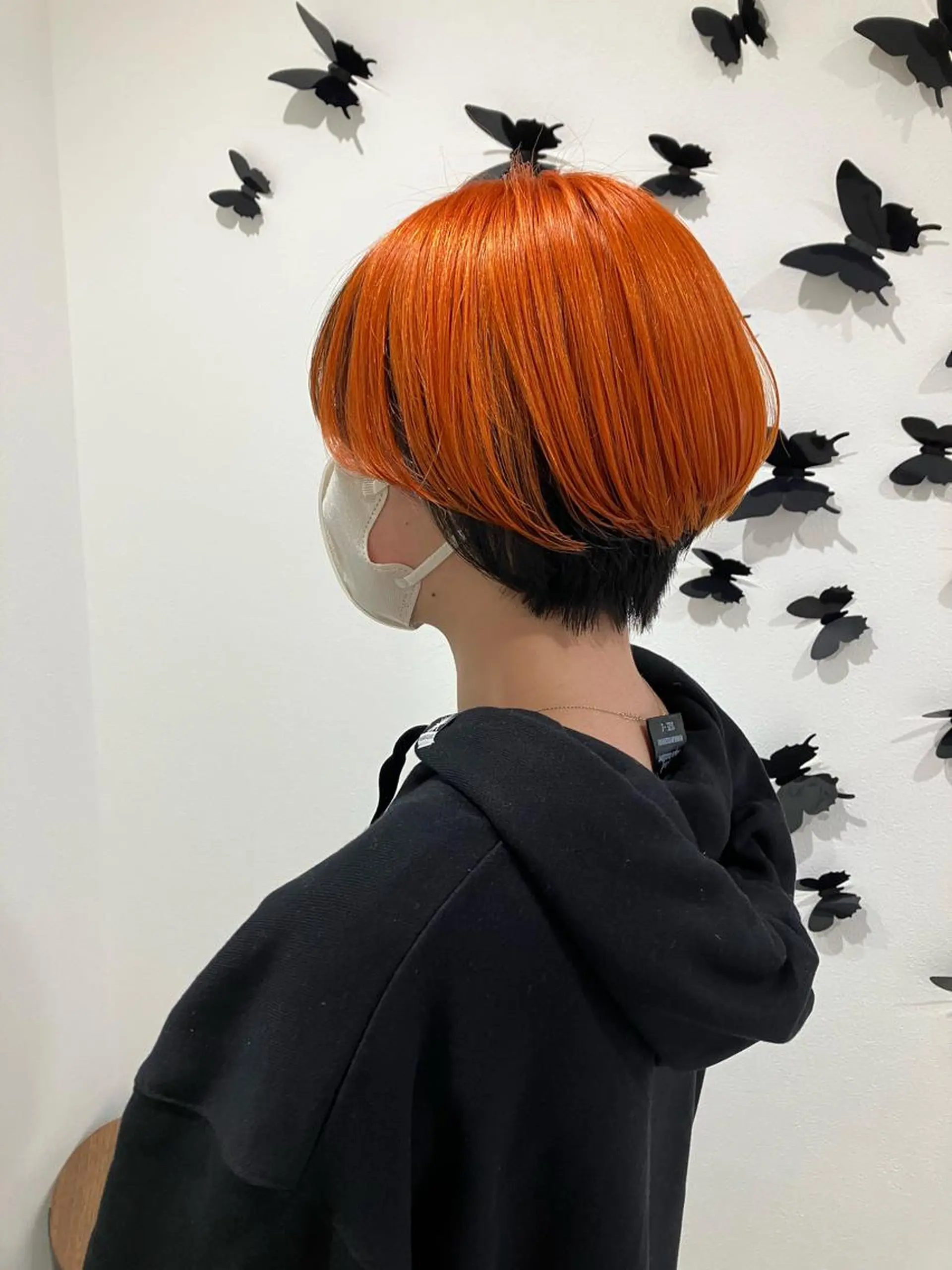 ショート カラー カット Miyavi/カラー ショートボブのヘアスタイル