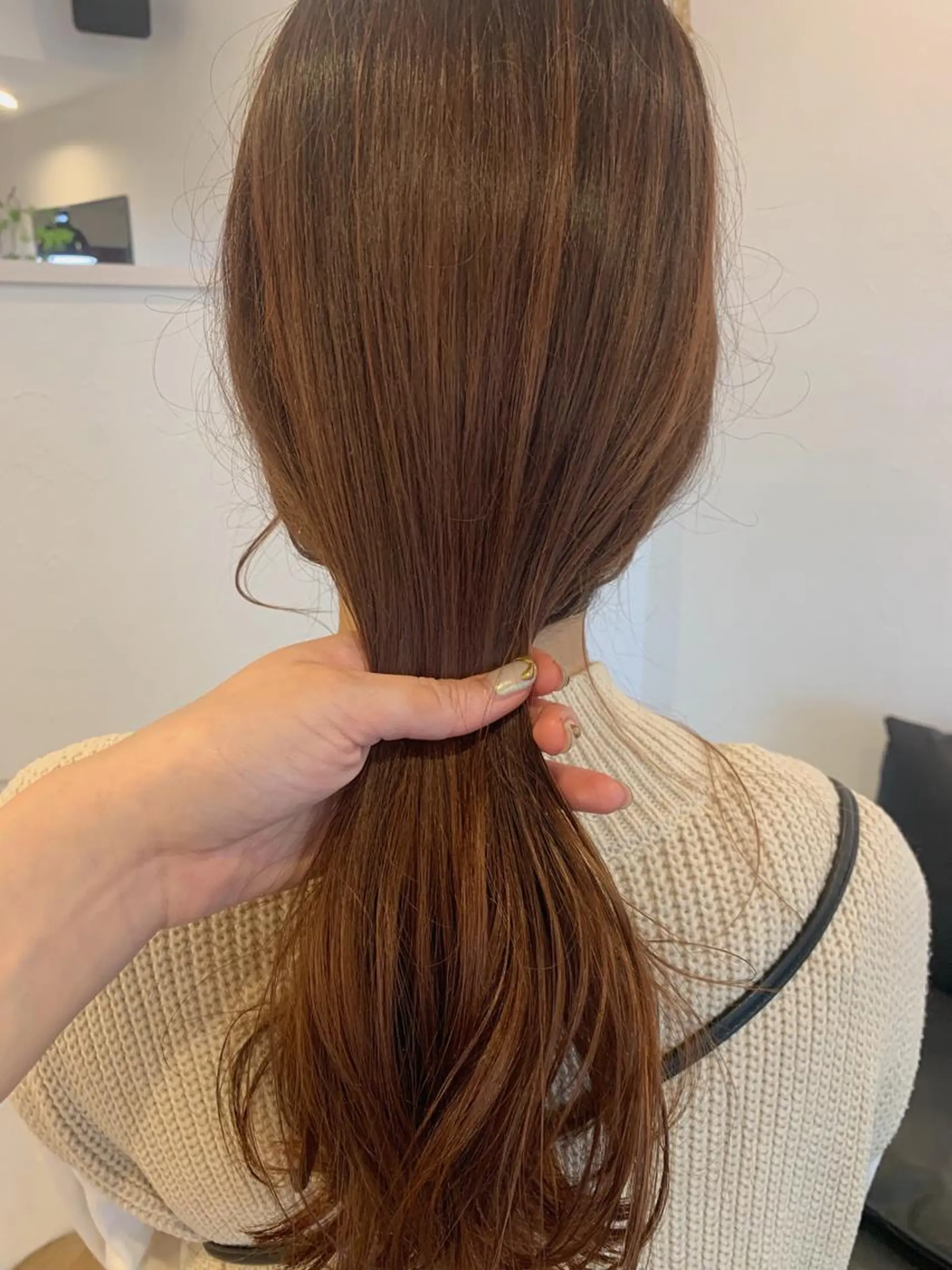 ロング カラー ブラウンカラー ハイライトカラー オレンジ オレンジブラウン ハイライト ヘアカラー m ā l o.🌷 サカモトマイコのヘアスタイル