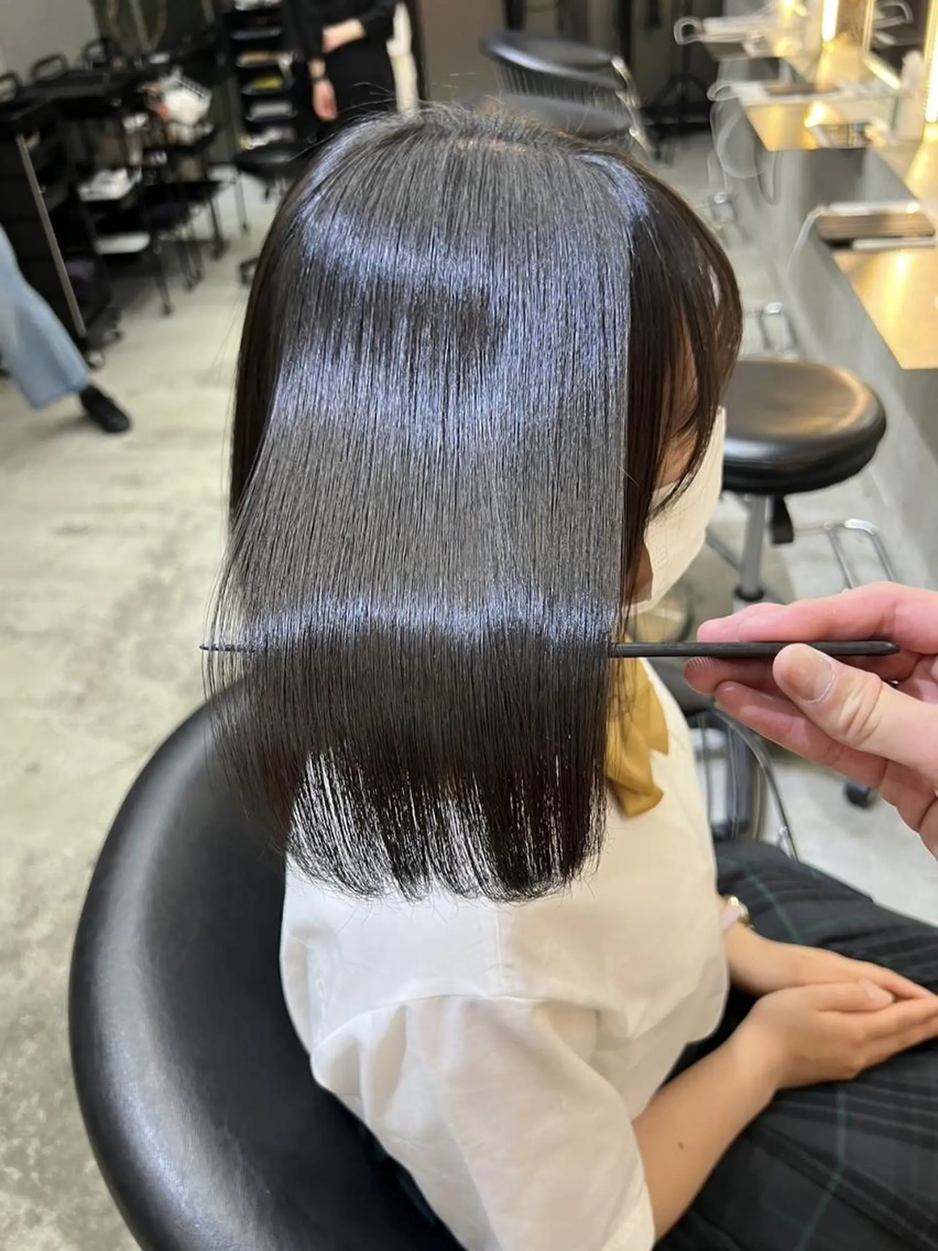 カラー ロング Lond oneのヘアスタイル