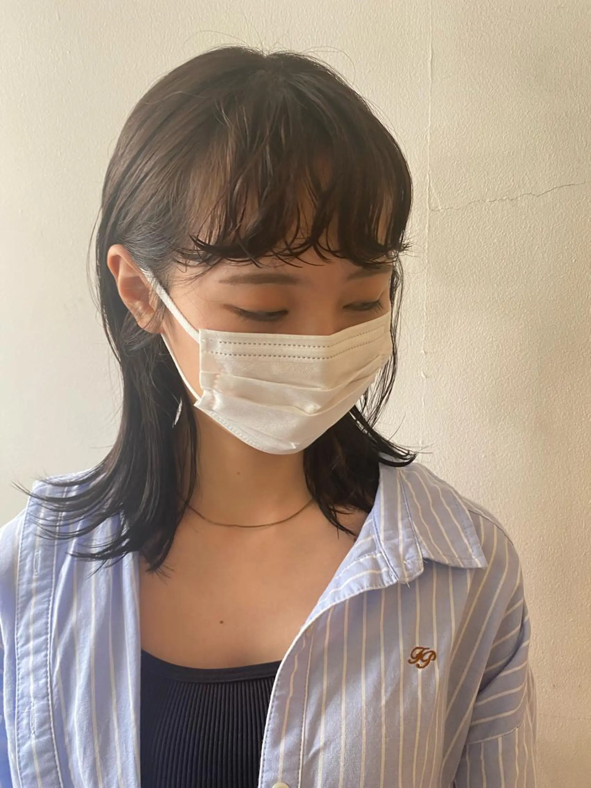 セミロング パーマ セミロングパーマ 🌸透明感艶 カラー🌸Yuukiのヘアスタイル