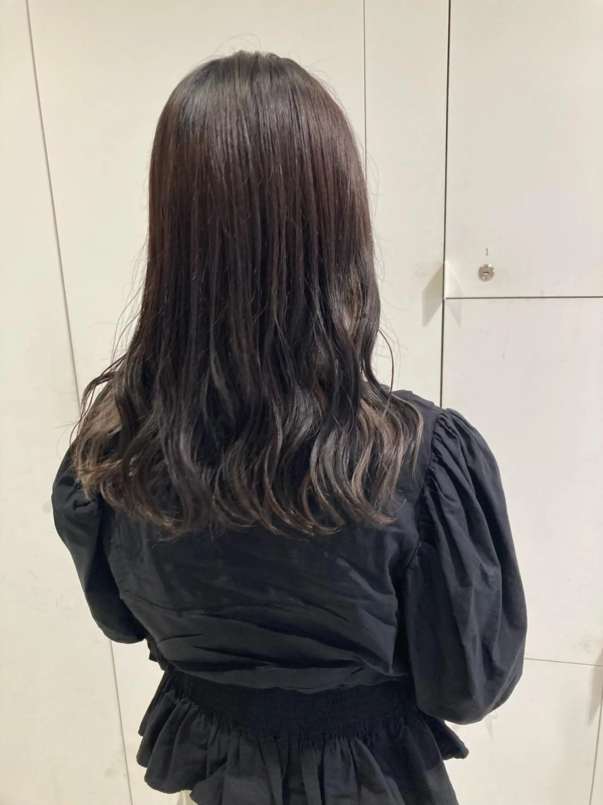 セミロング カラー ベージュカラー 透明感カラー 透明感カラー🫧 nanohaのヘアスタイル