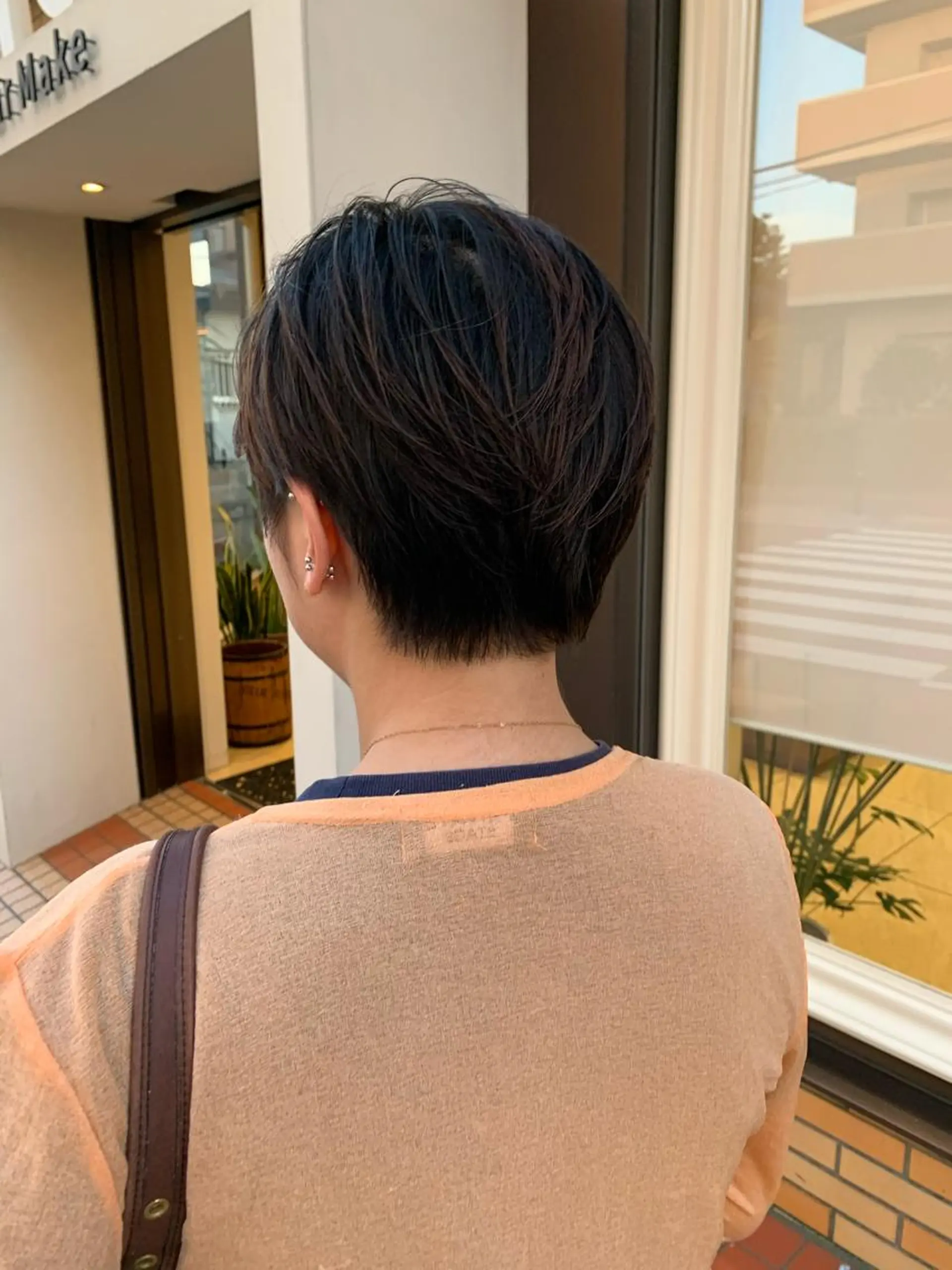 ショート 似合わせカラー/艶 髪質改善/ヨシザキのヘアスタイル