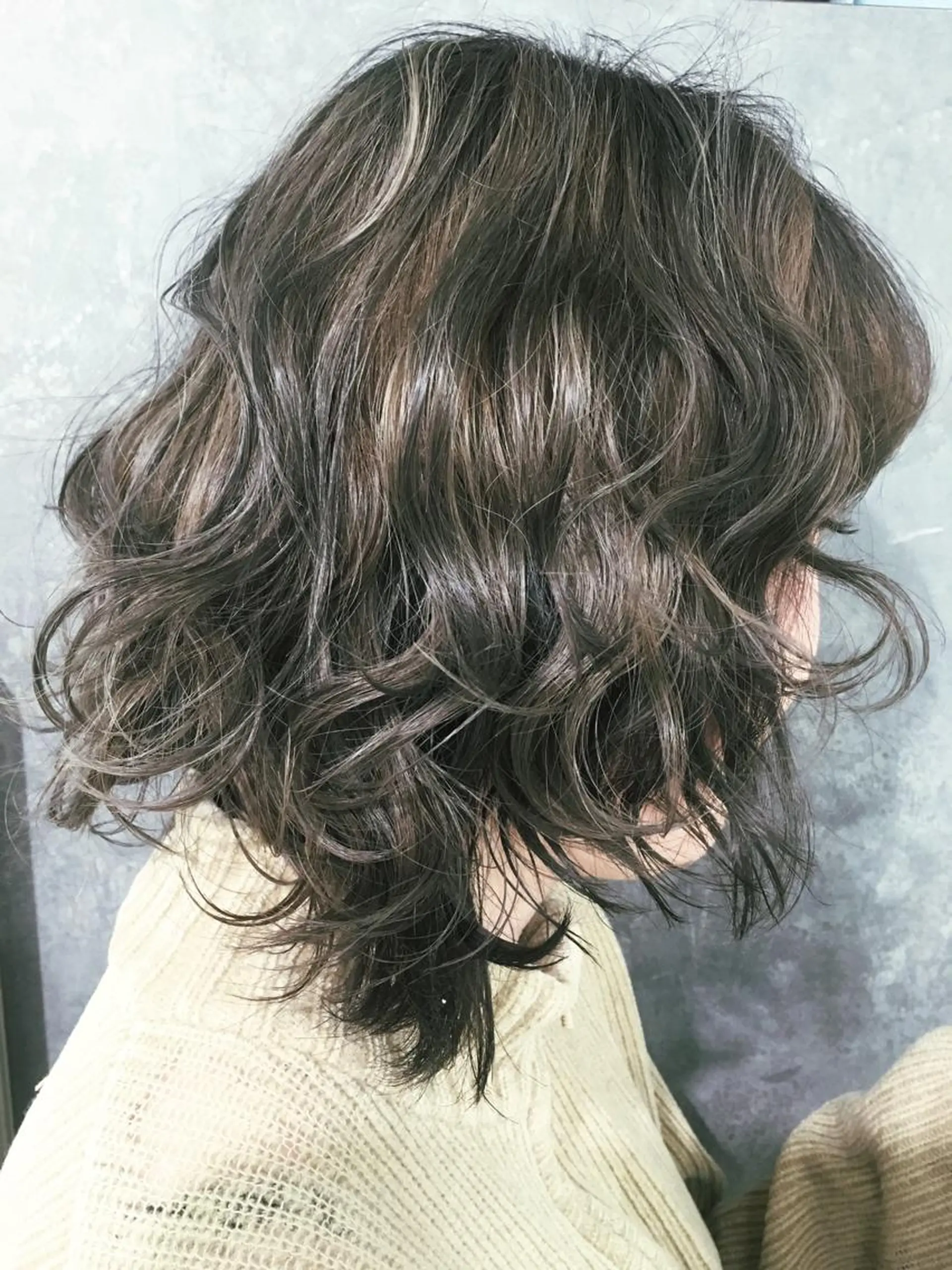 セミロング ヘアカラー 2nd所属・🤍2nd🤍田所 美希のヘアスタイル