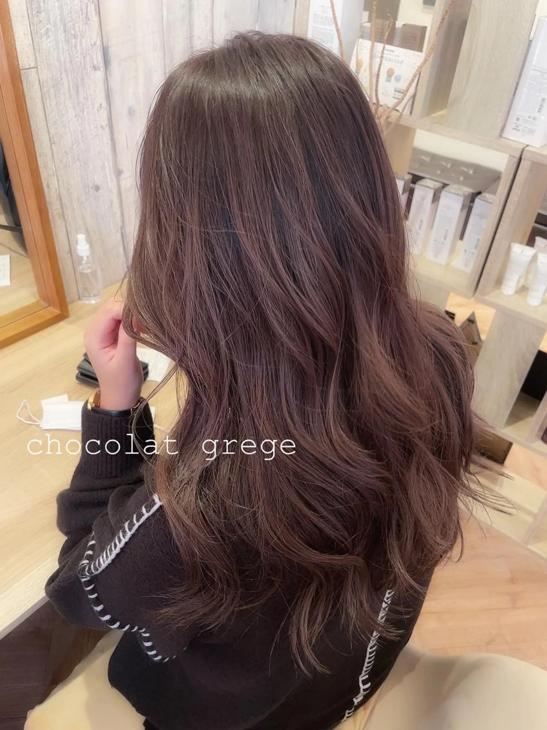 ロング カラー ヘアアレンジ カット ヘアカラー トリートメント NANA／trend style🕊🍑のヘアスタイル