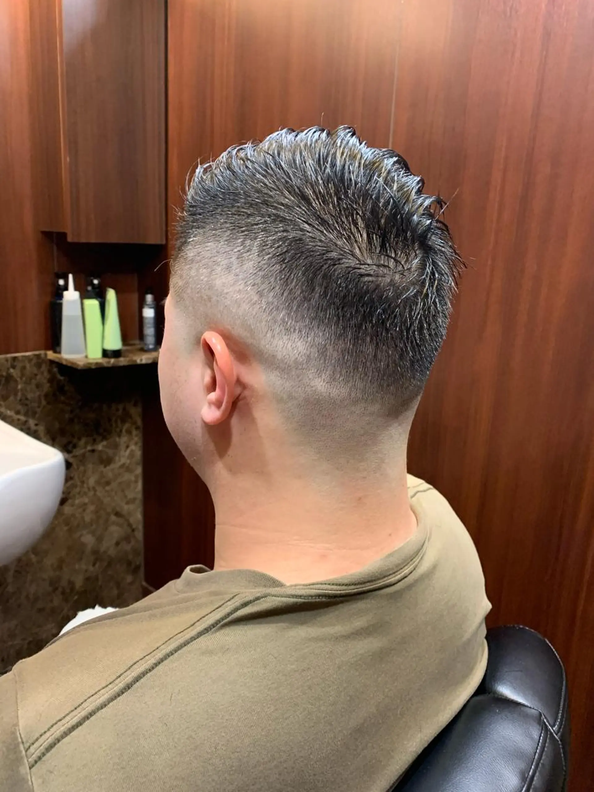 ショート メンズ 羽木 隆徒のヘアスタイル