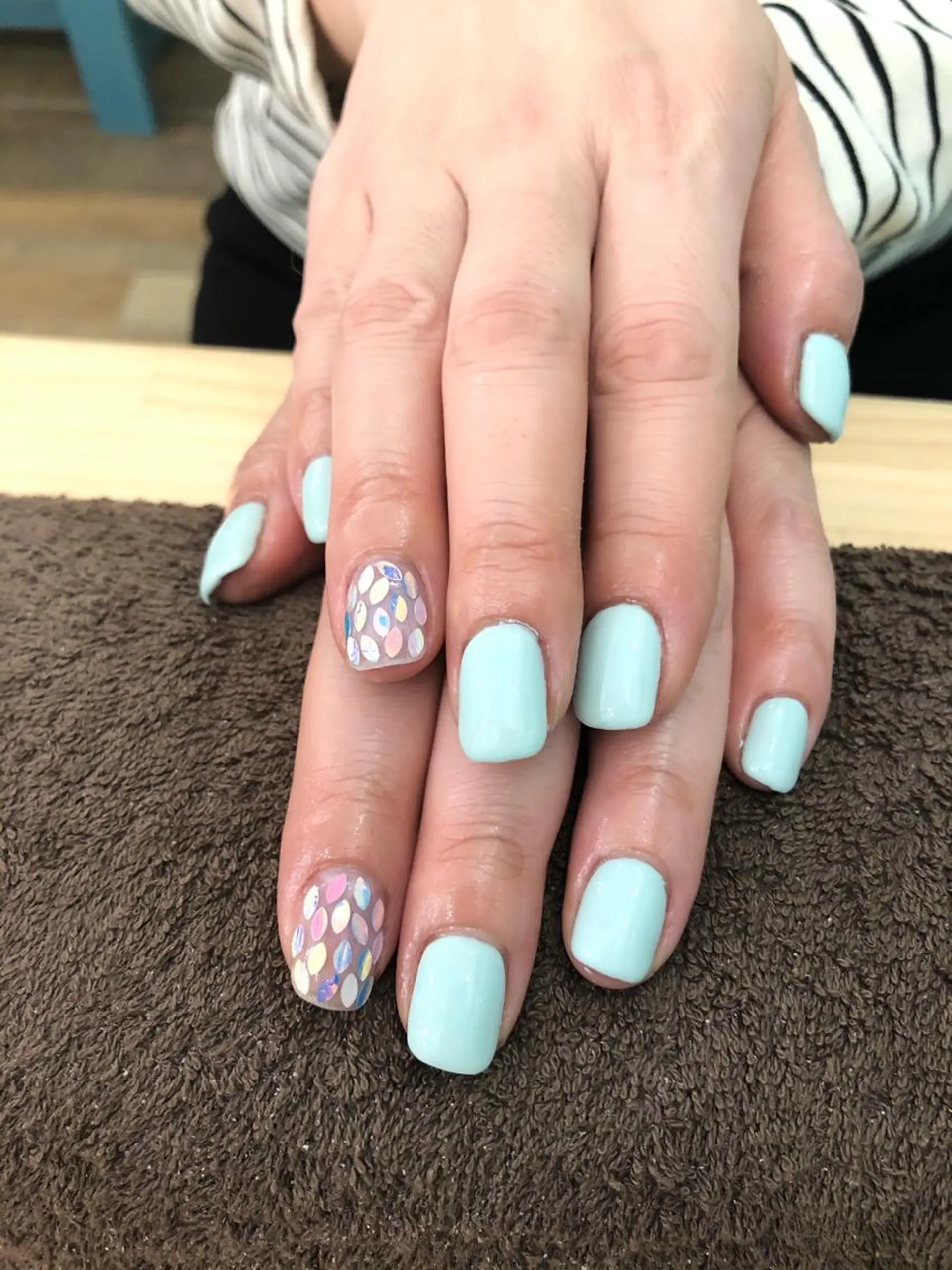 ネイル シンプルネイル ハンドネイル NAIL Alaia 𓇼のネイルデザイン