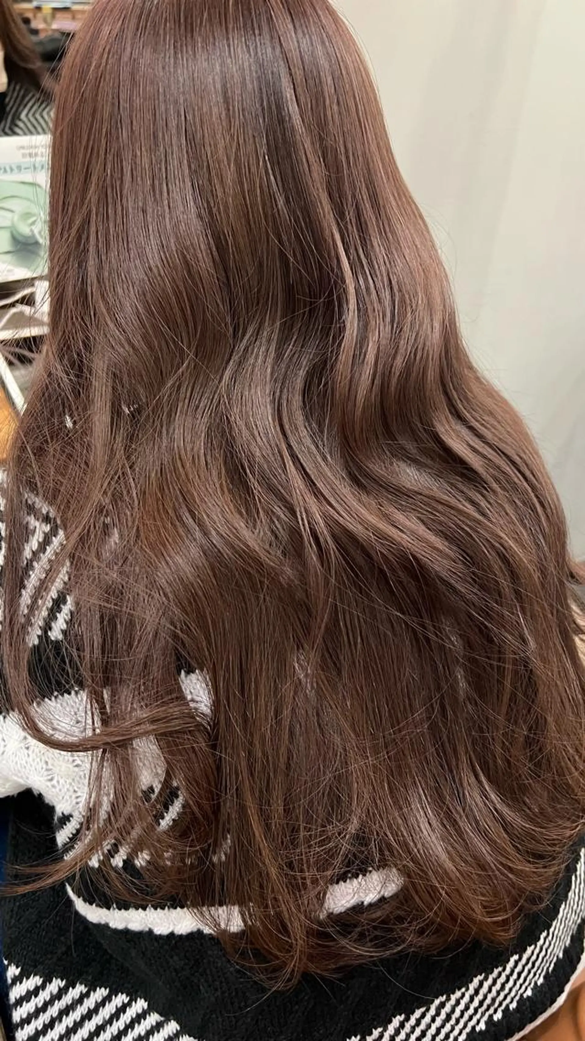 セミロング 名駅/艶韓国風ヘア miyabiのヘアスタイル