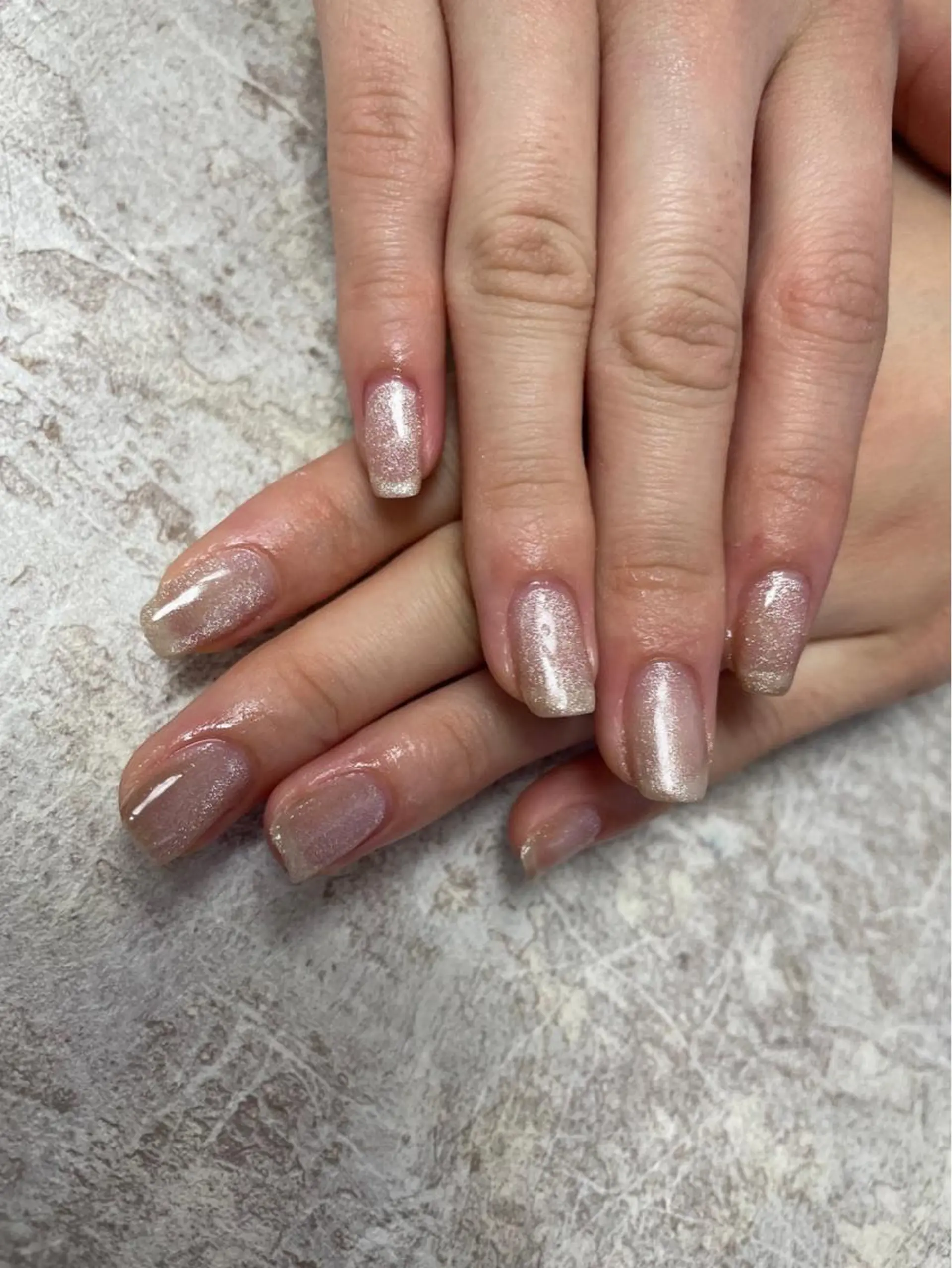 ネイル フットネイル ジェルネイル 韓国ネイル マグネットネイル マグネットワンカラー ハンドネイル mogunail &blowのネイルデザイン