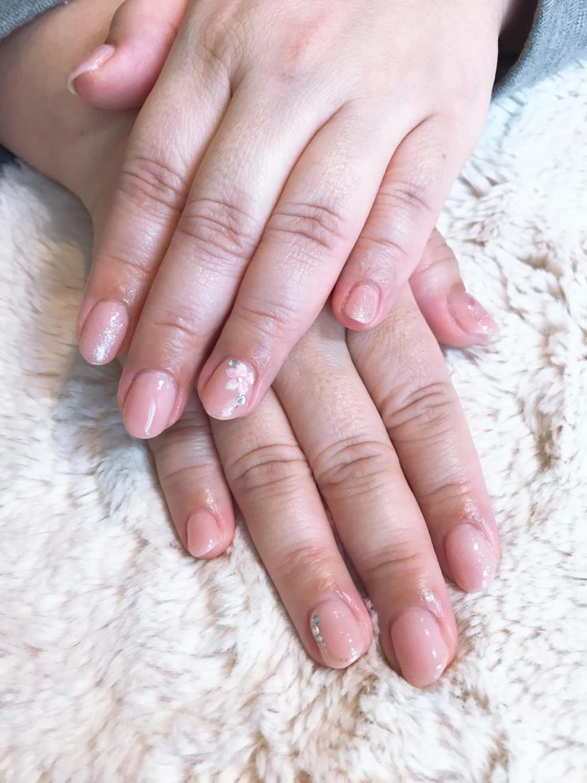 ネイル 桜ネイル pipi..所属・pipi ..のネイルデザイン