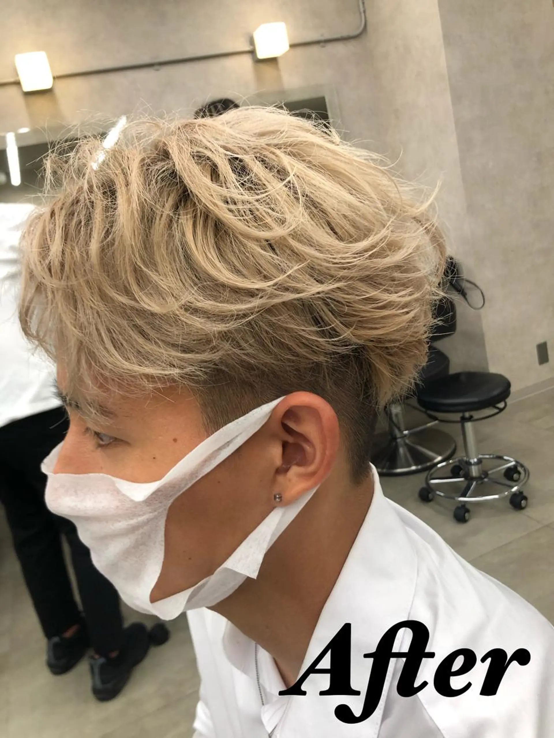 メンズ メンズ特化 水口湧太のヘアスタイル