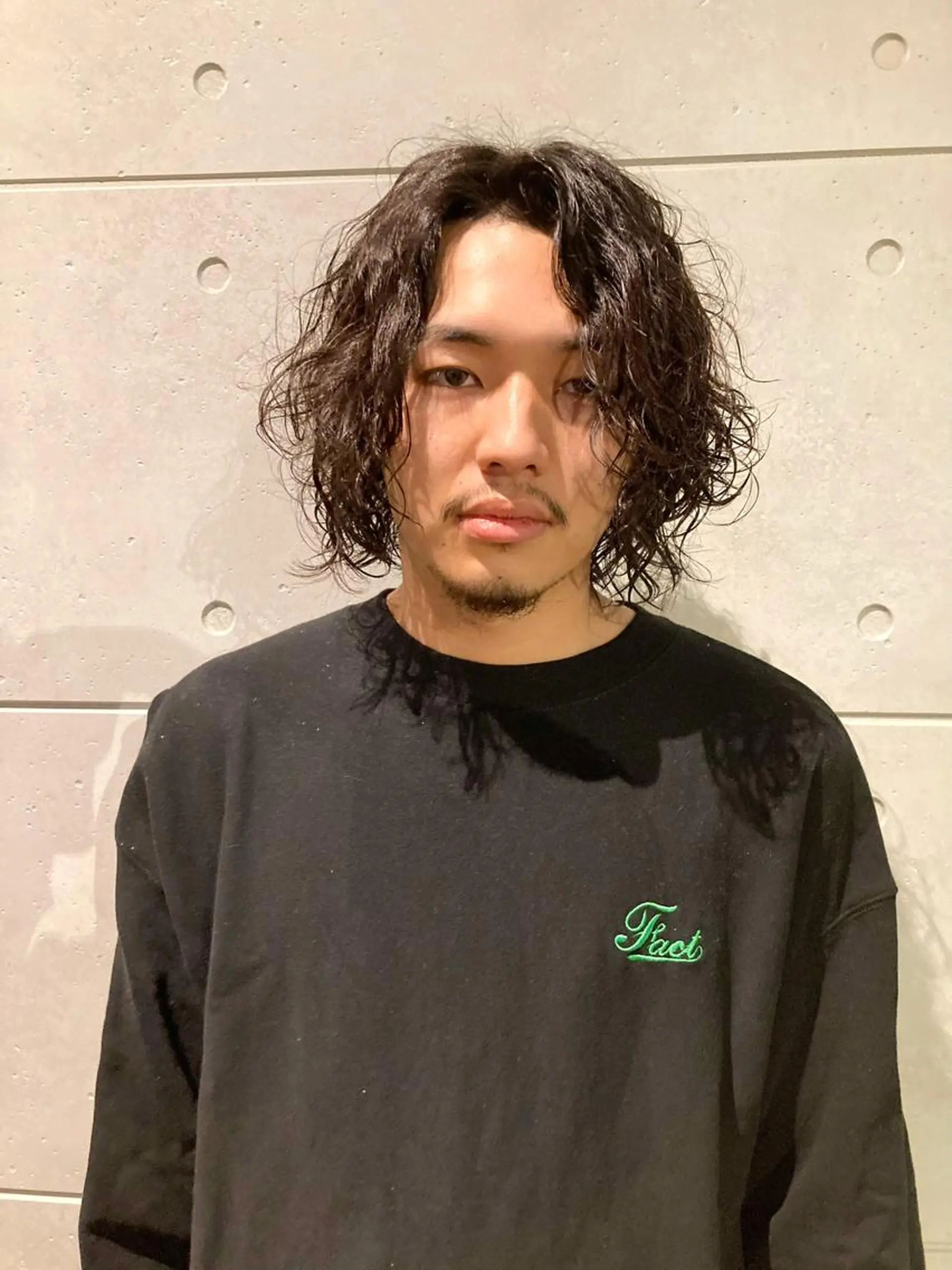 セミロング パーマ メンズ メンズパーマ セミロングパーマ ボブ スパイラルパーマ メンズ特化❤️‍🔥 パーマ職人江口佳乃のヘアスタイル