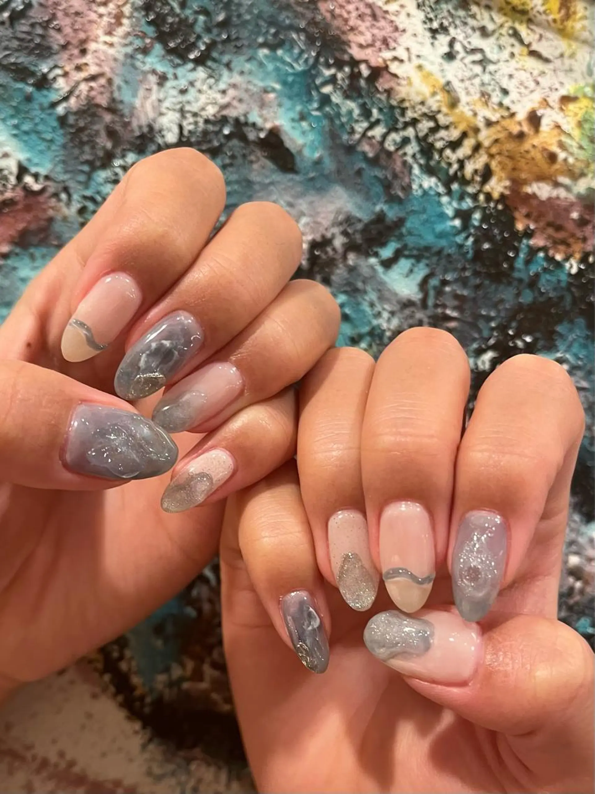 ネイル ハンドネイル フットネイル Nailsalon Fave/Rinaのネイルデザイン